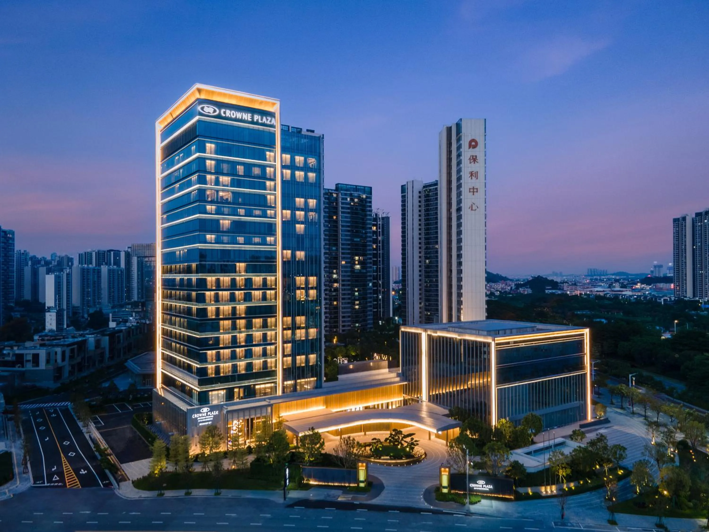 Property building in Crowne Plaza Jiangmen Binjiang by IHG
