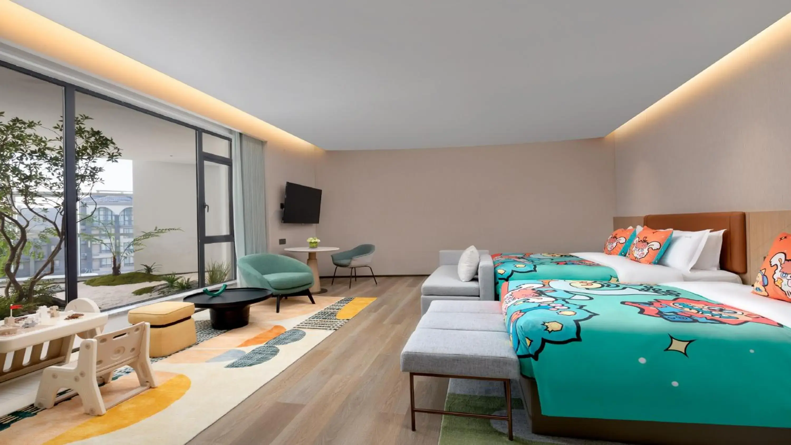 Premium King Room - Kids Theme in Holiday Inn Tongxiang Premium King Room - Kids Theme in Holiday Inn Tongxiang