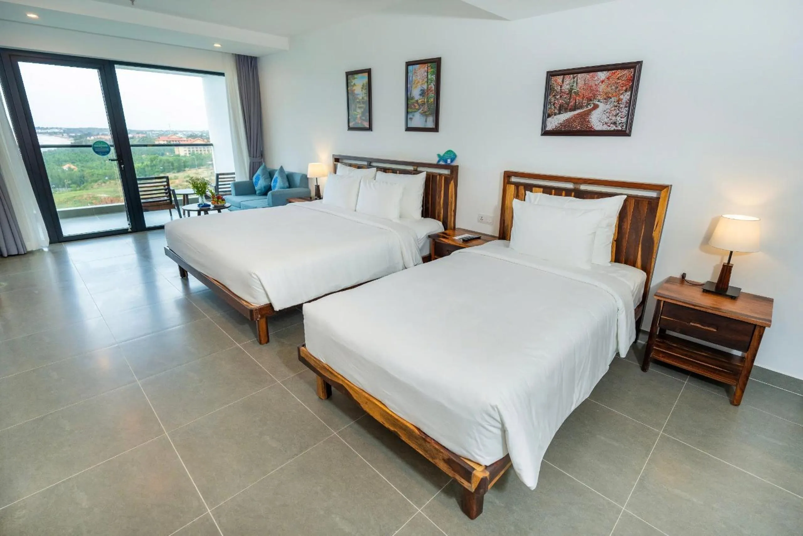Bed in Asteria Mui Ne Resort