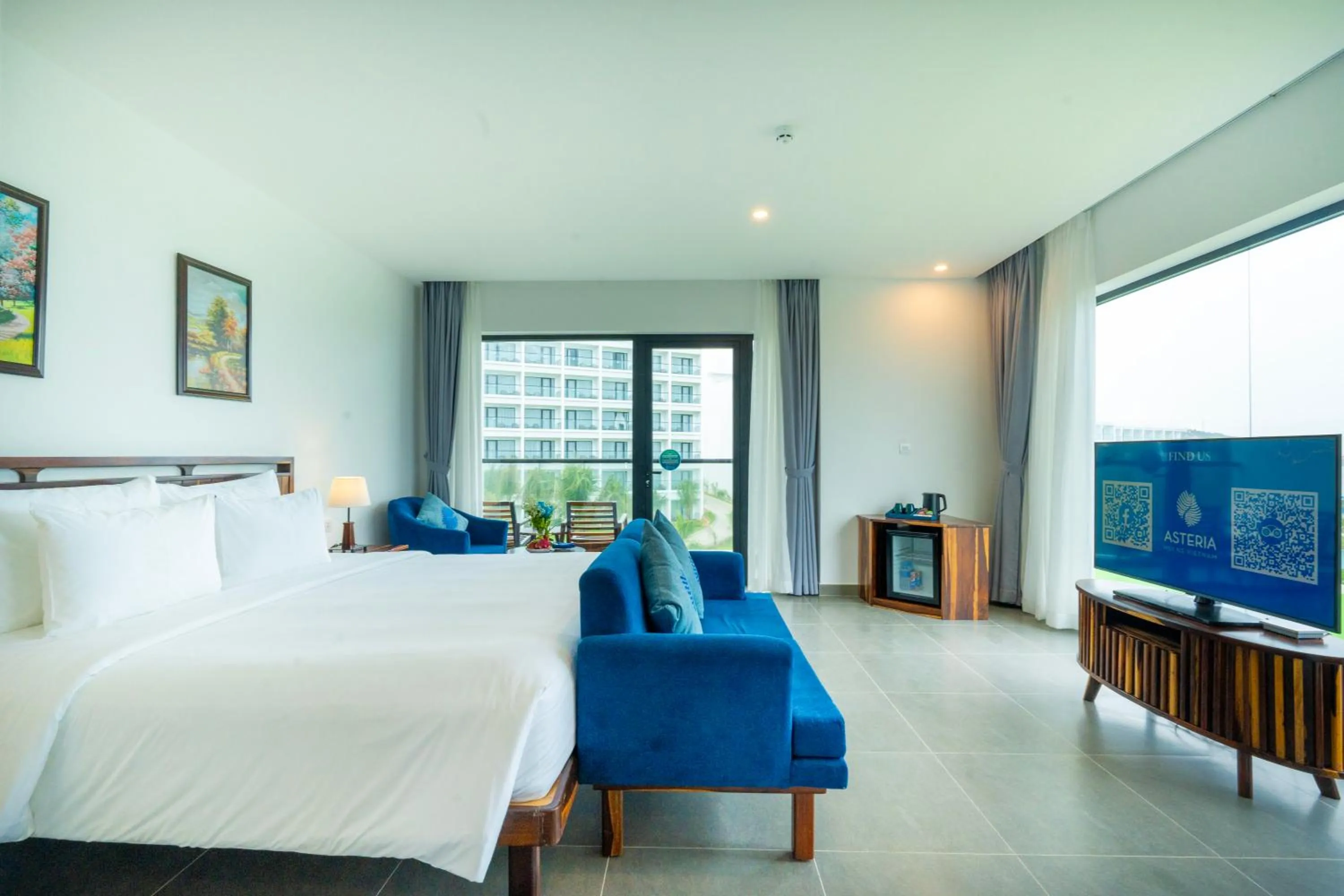 Bed in Asteria Mui Ne Resort