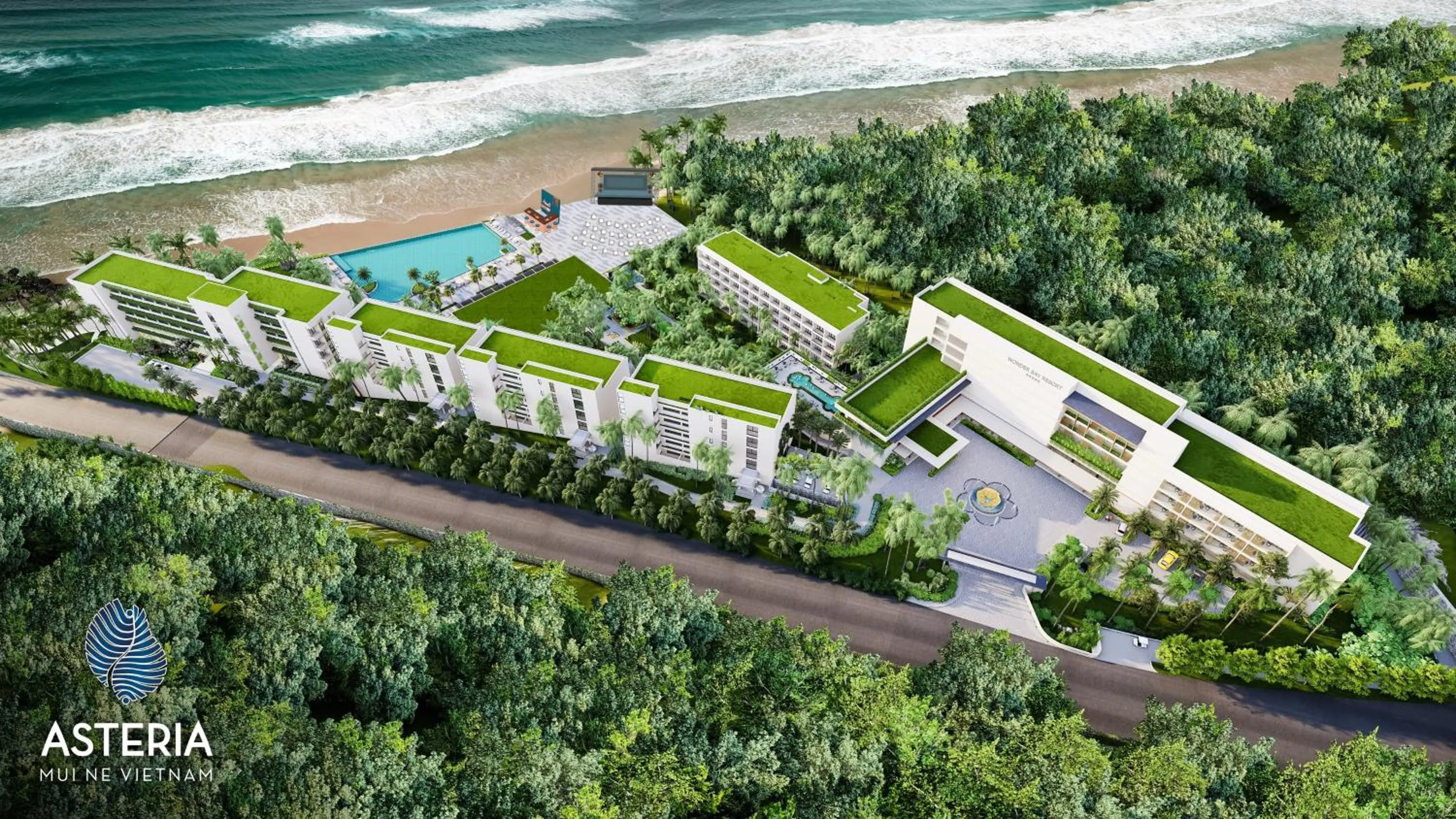 Property building in Asteria Mui Ne Resort