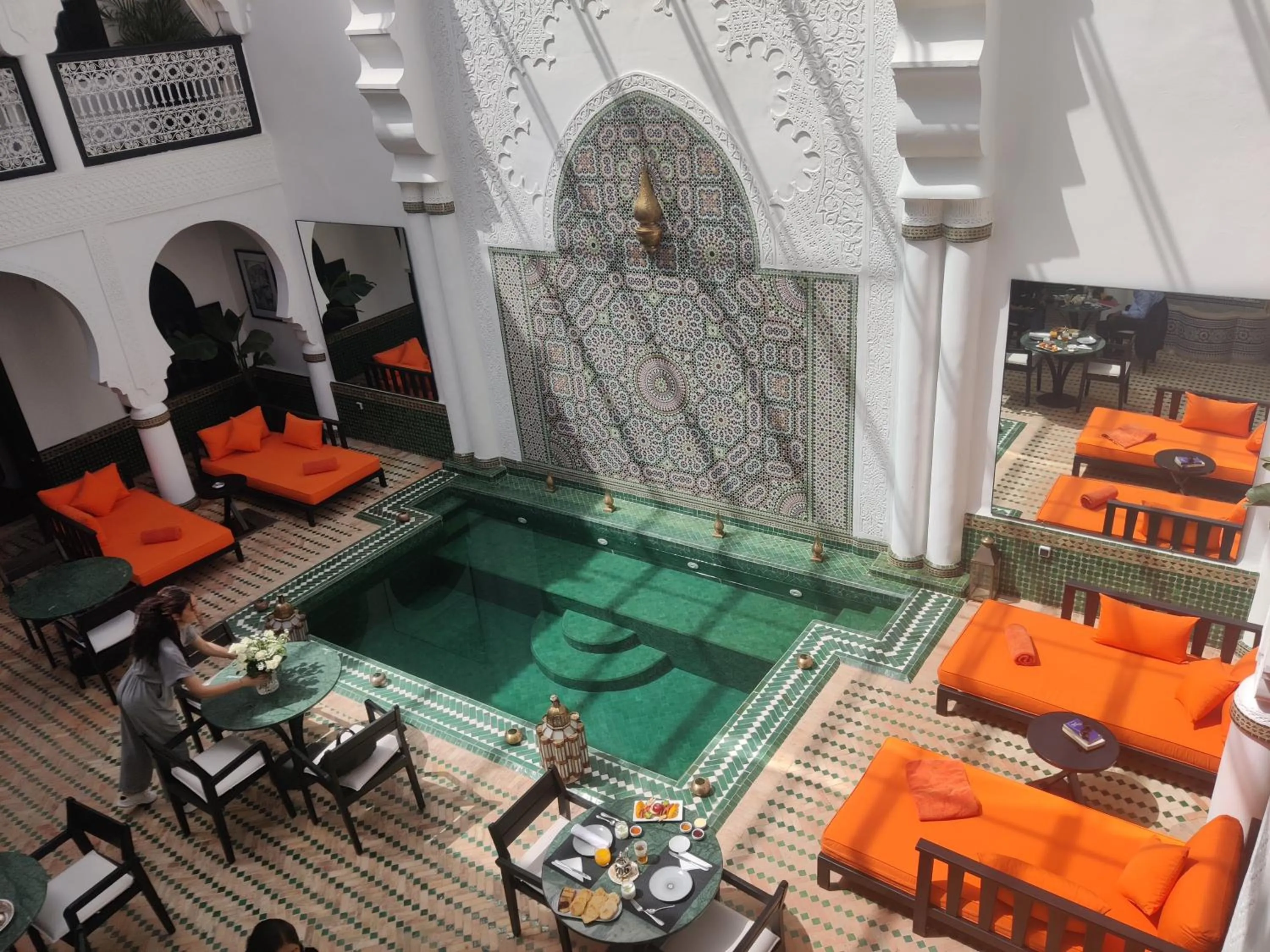 Swimming pool in The Grand Riad and Spa