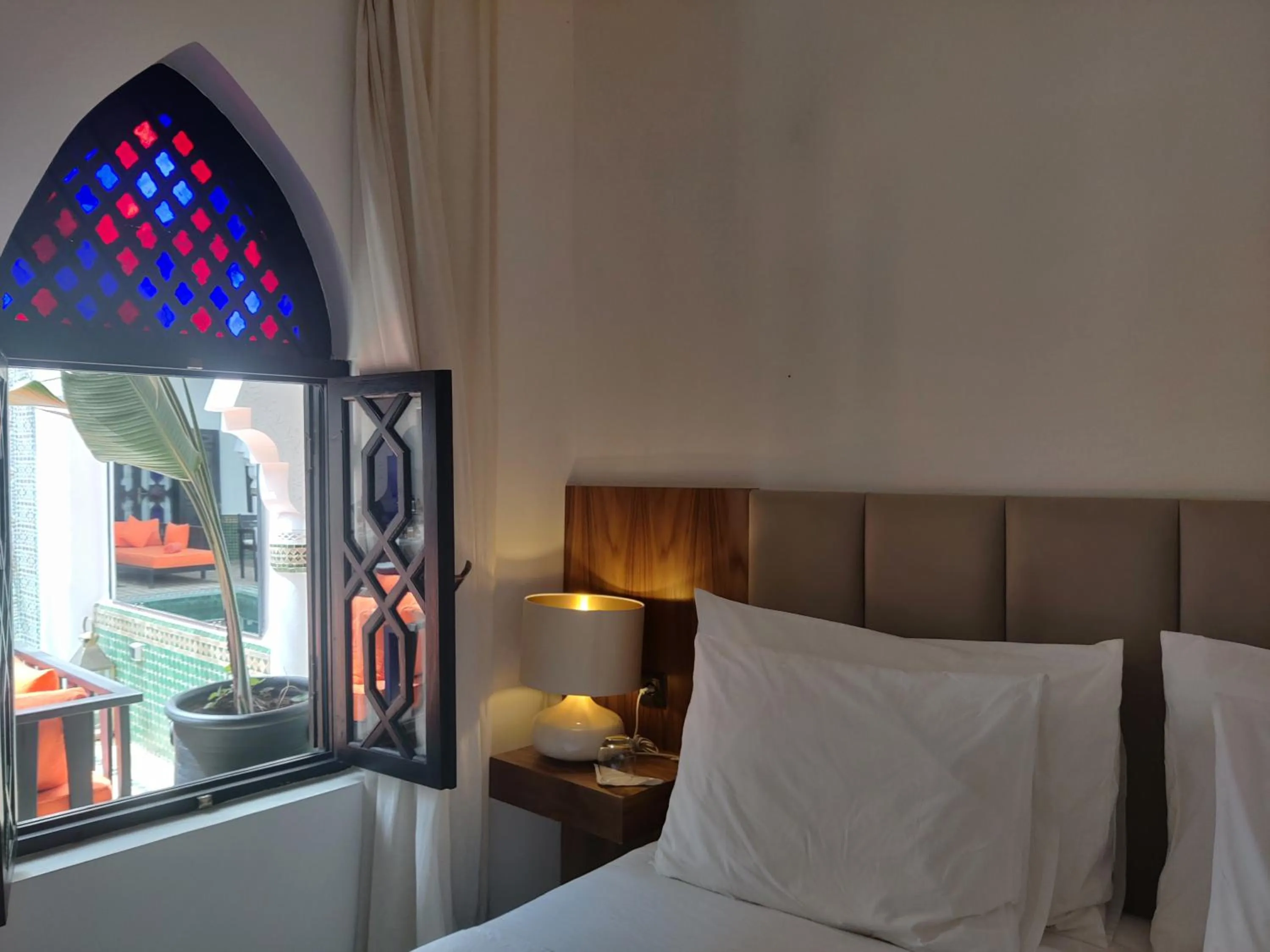 Decorative detail, Bed in The Grand Riad and Spa