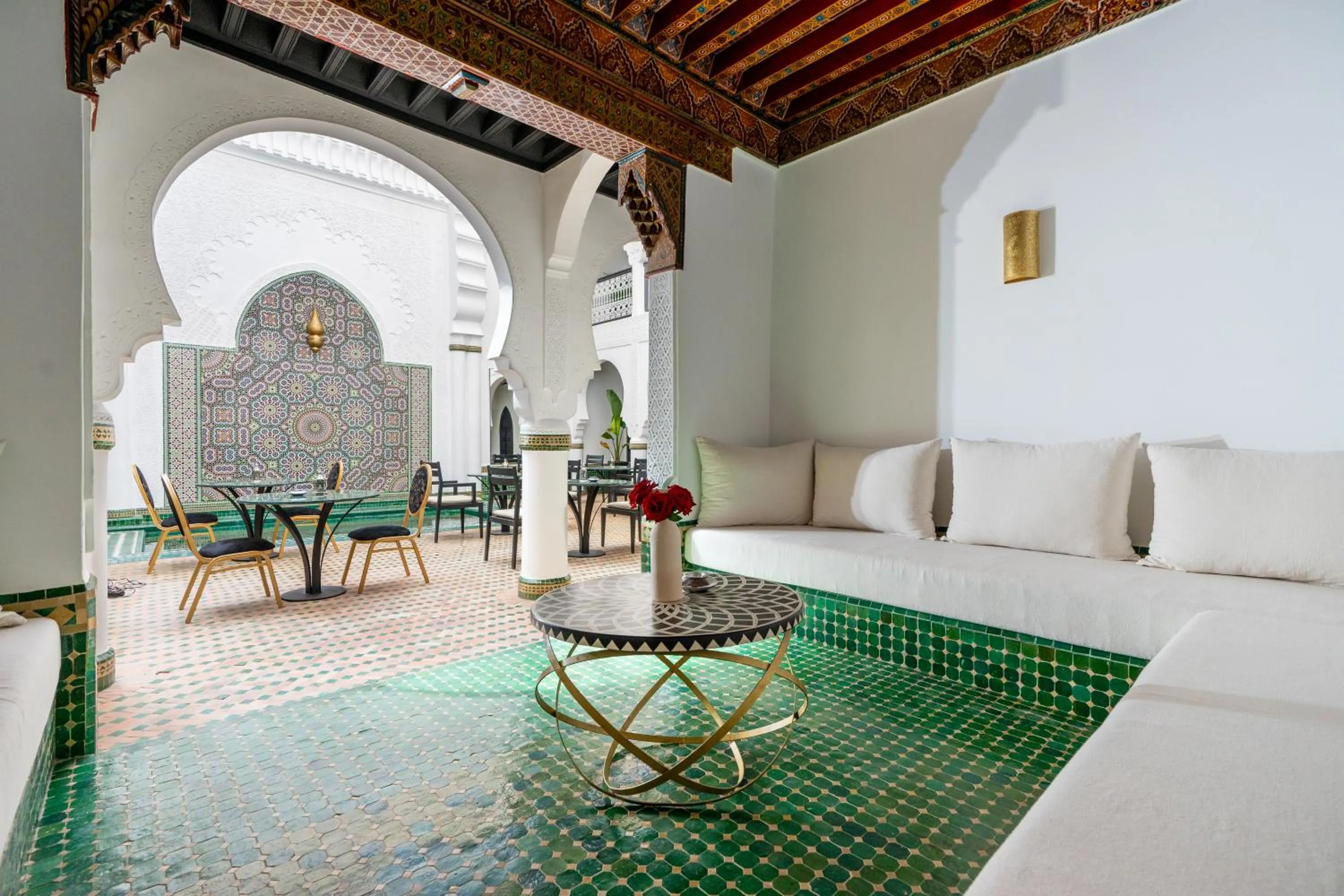 Patio in The Grand Riad and Spa