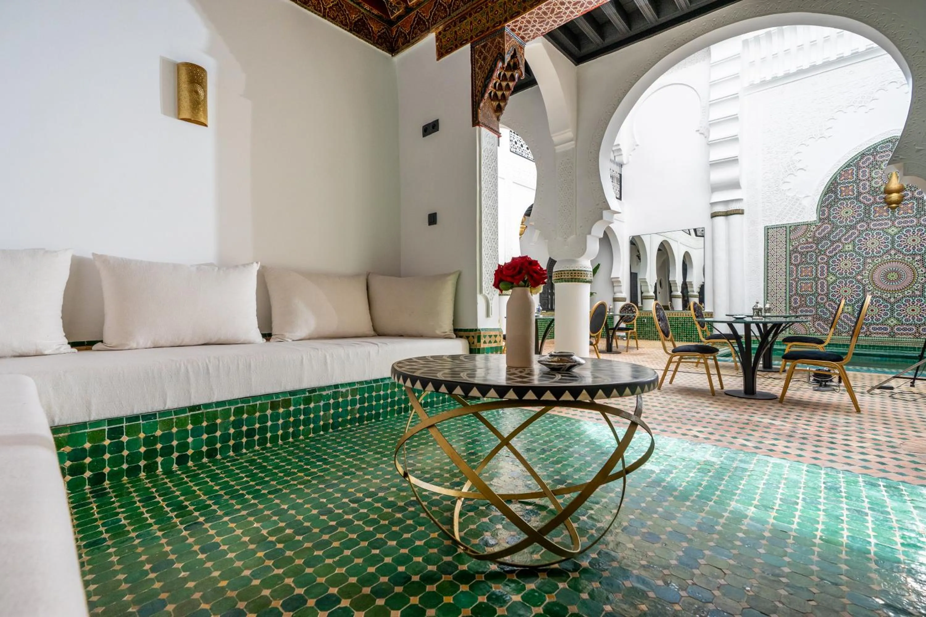 Patio in The Grand Riad and Spa