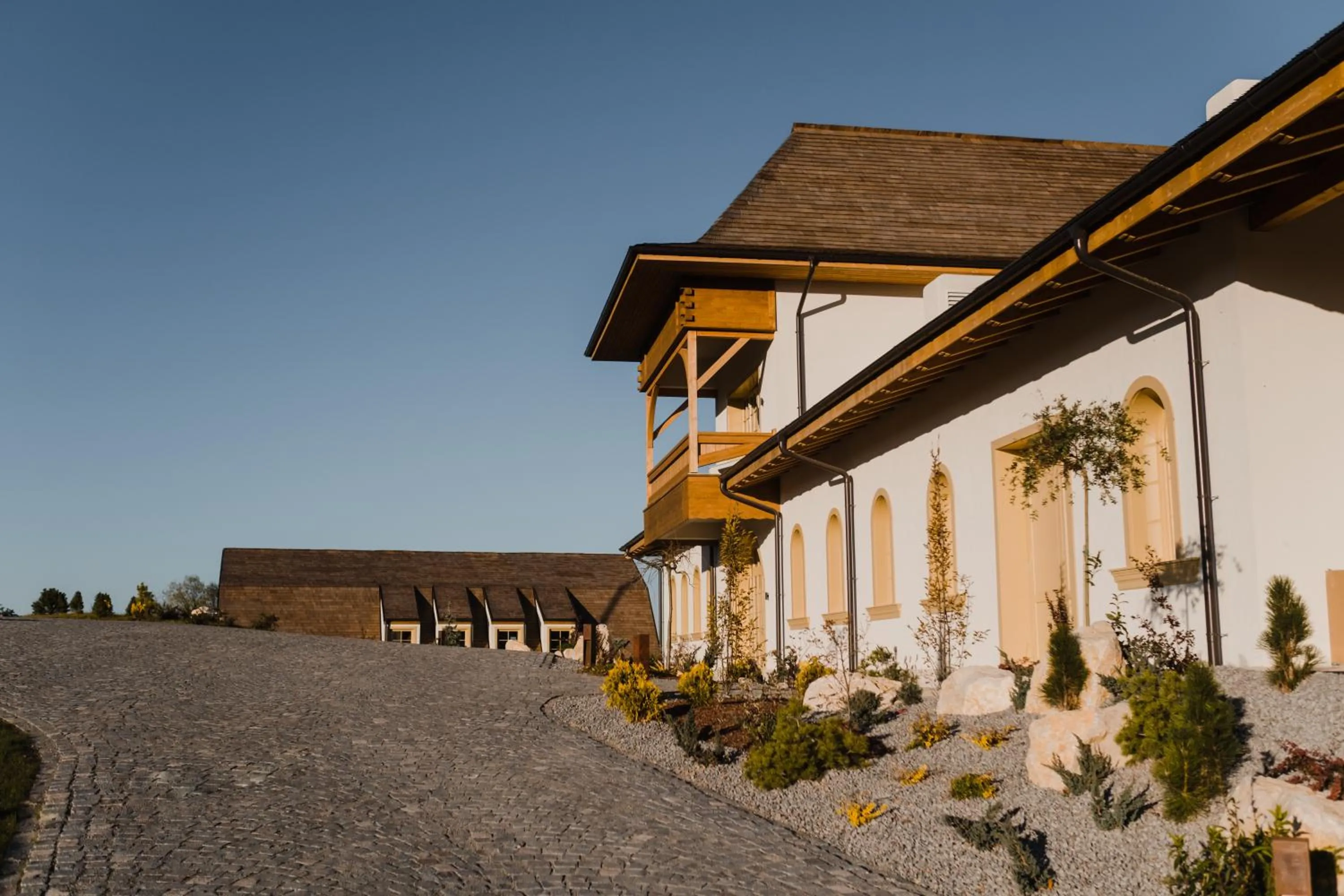 Property building in Matca Hotel Relais & Châteaux