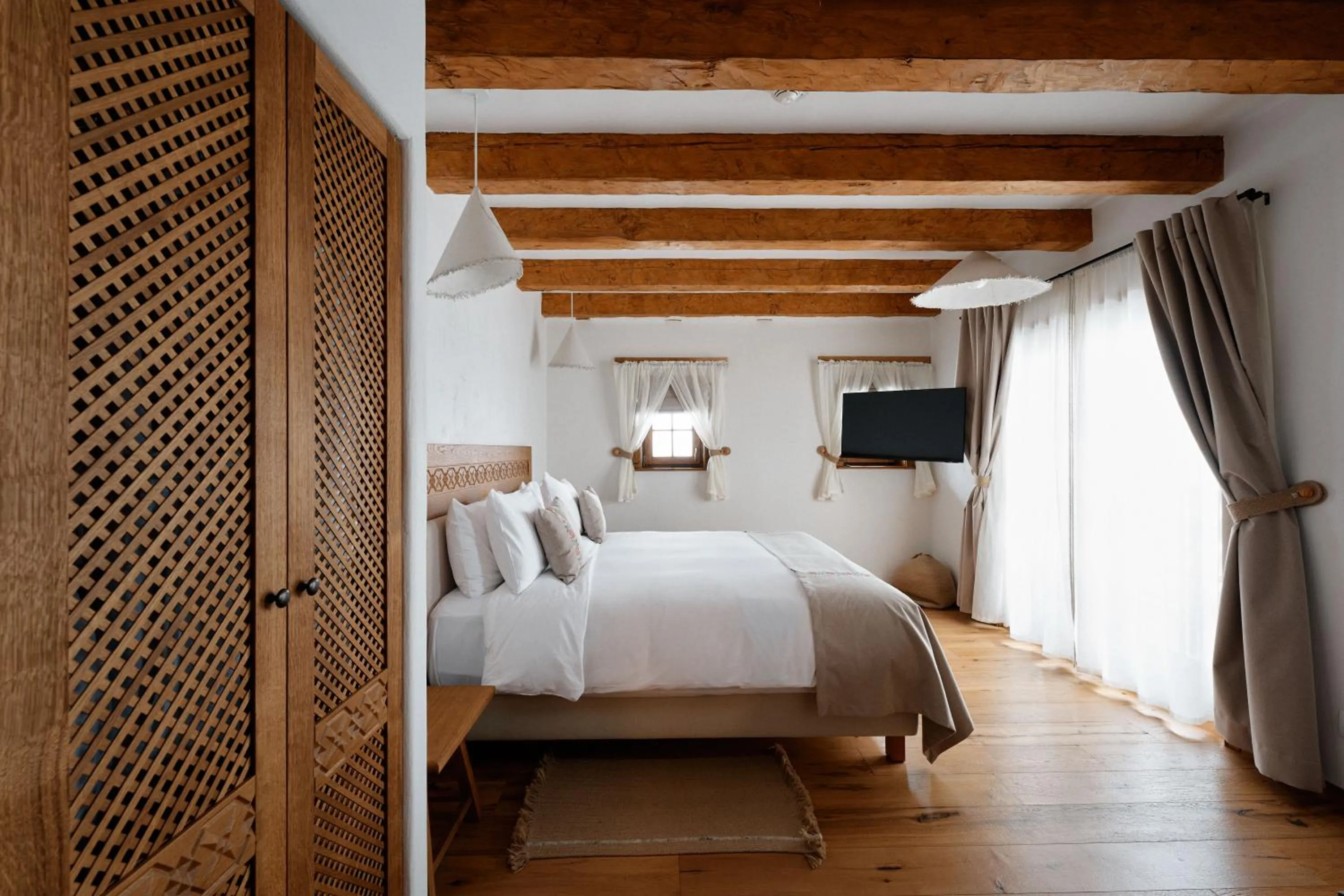 Bed in Matca Hotel Relais & Châteaux