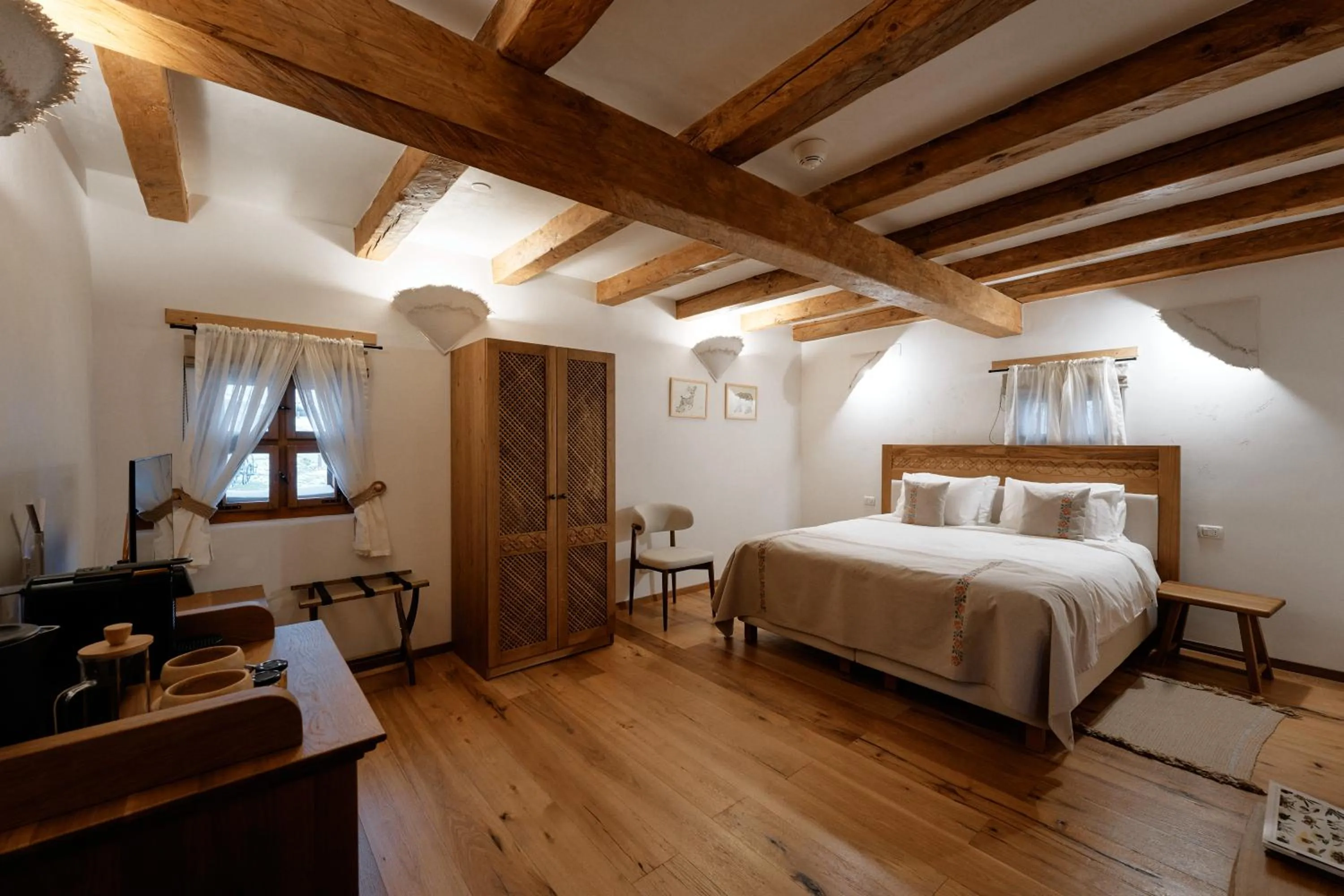 Bed in Matca Hotel Relais & Châteaux