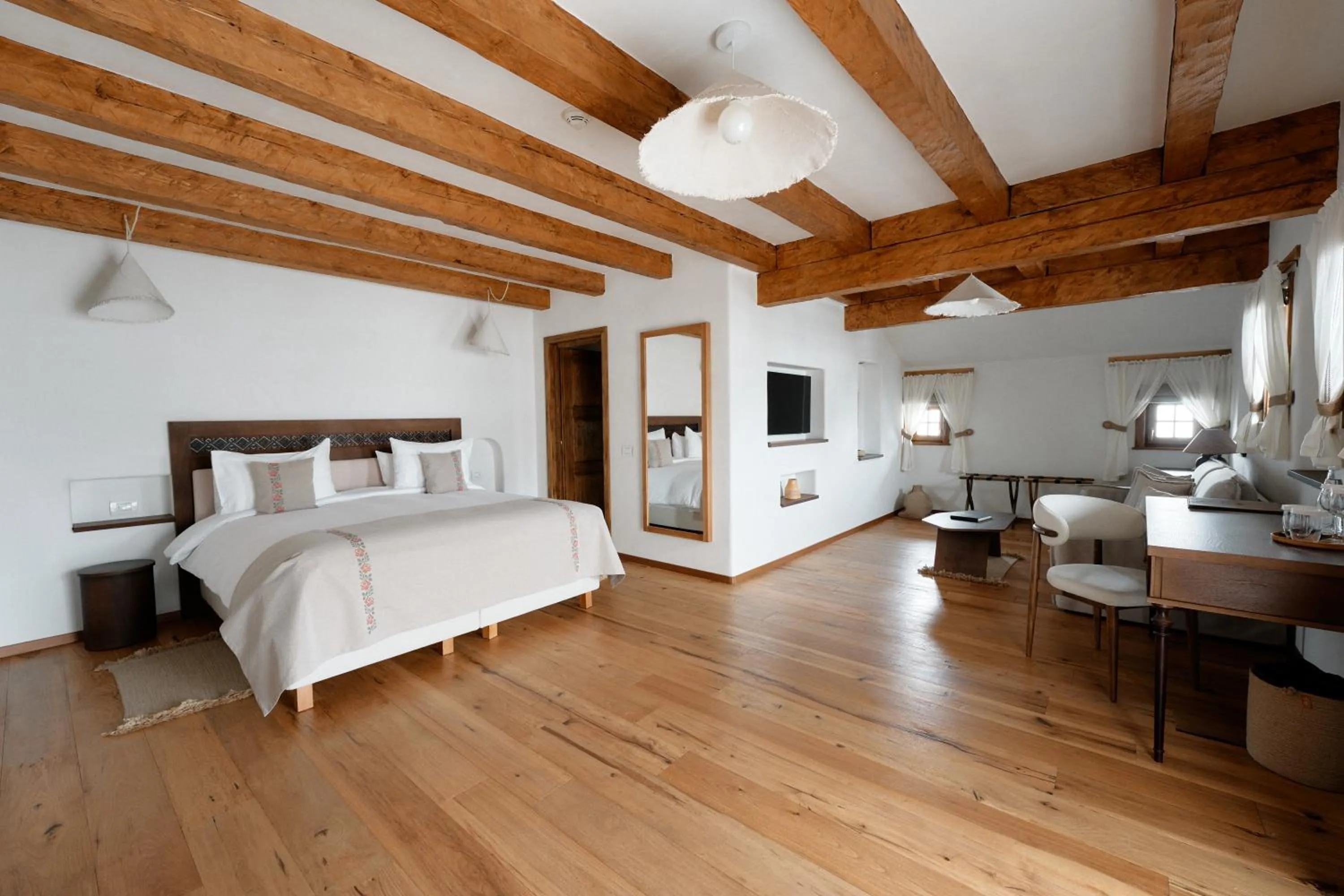 Bed in Matca Hotel Relais & Châteaux