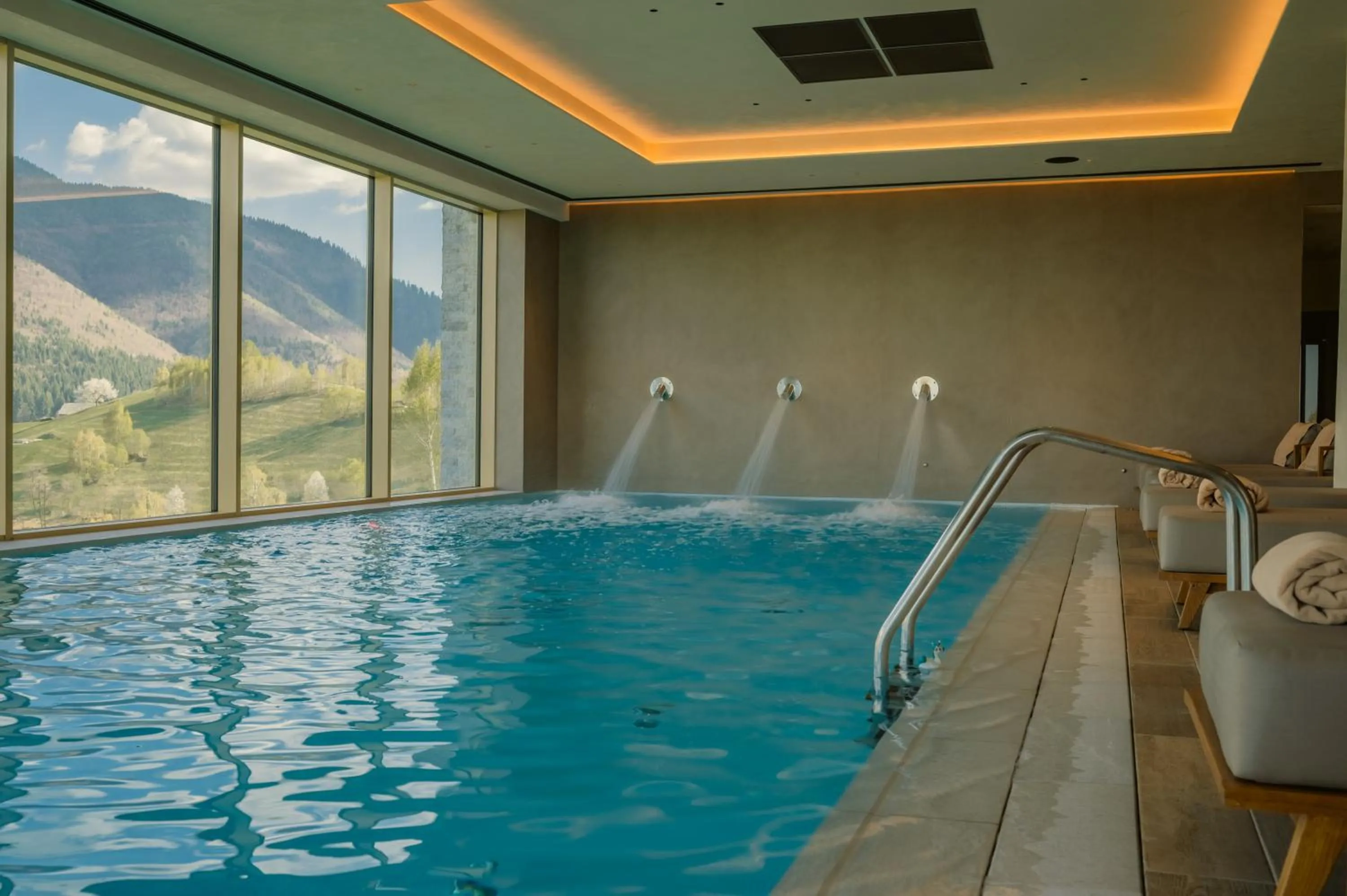 Spa and wellness centre/facilities in Matca Hotel Relais & Châteaux