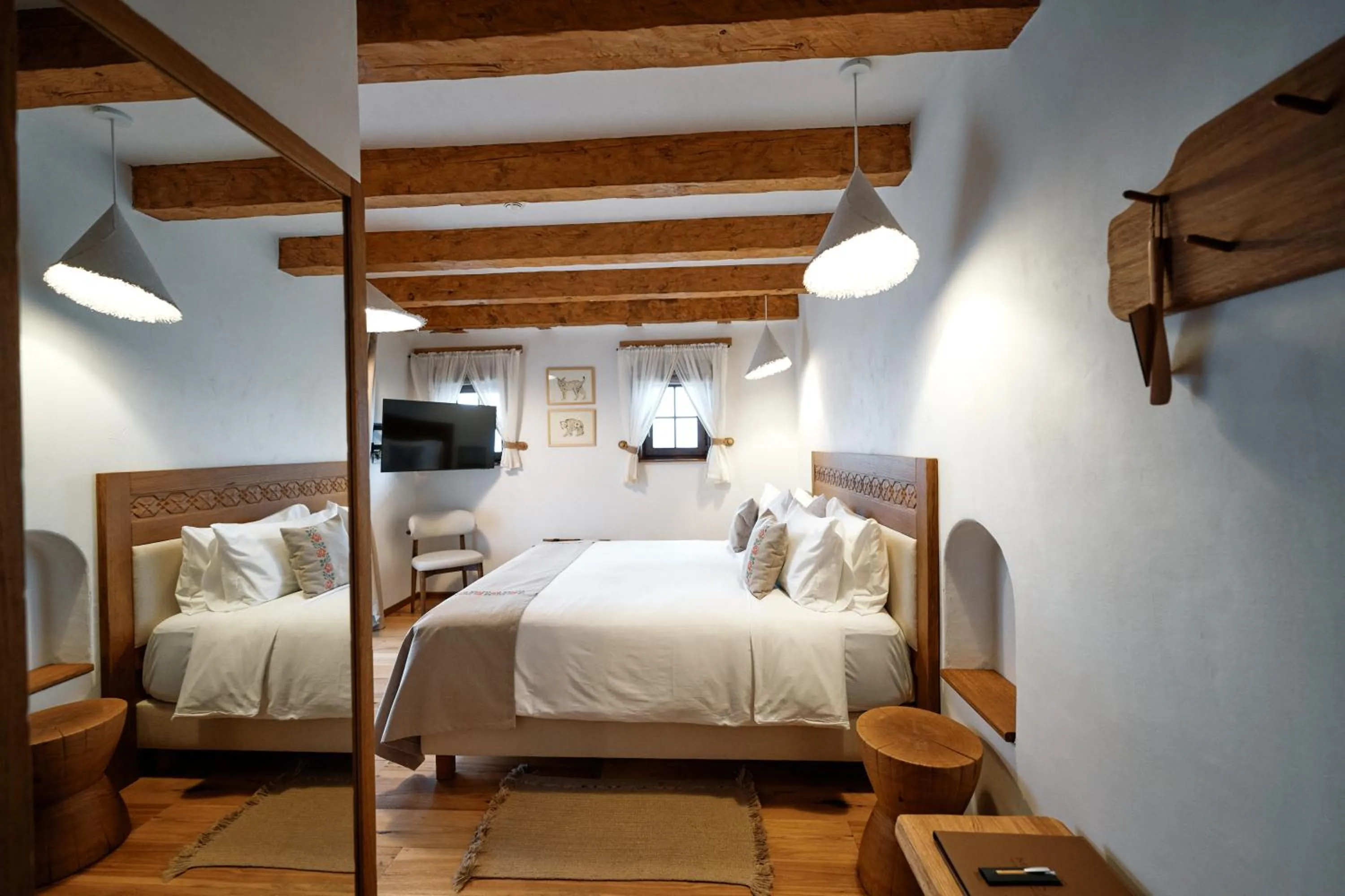 Bed in Matca Hotel Relais & Châteaux