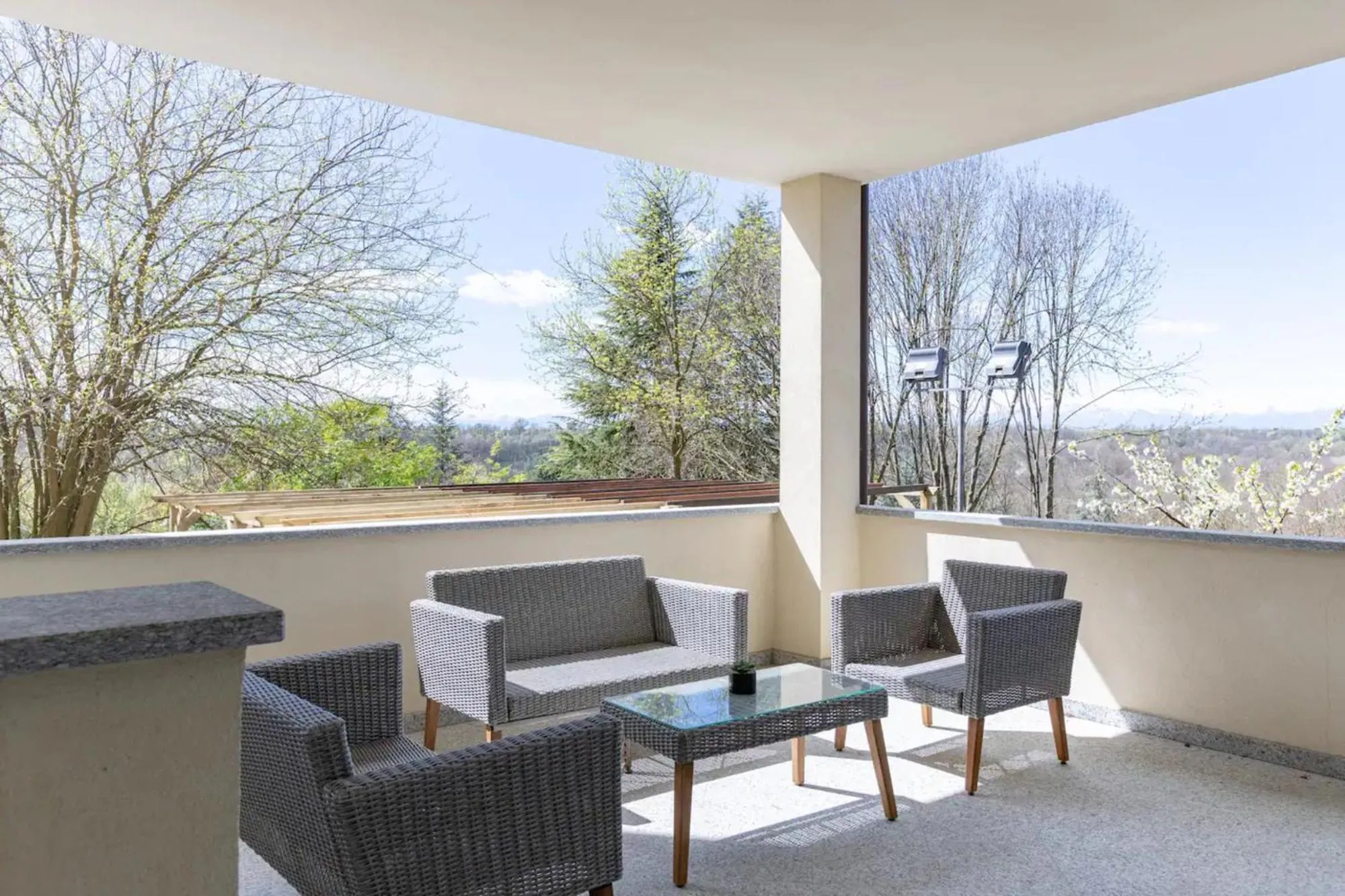 Patio in Saint Paul Luxury Holiday Home by Alterego