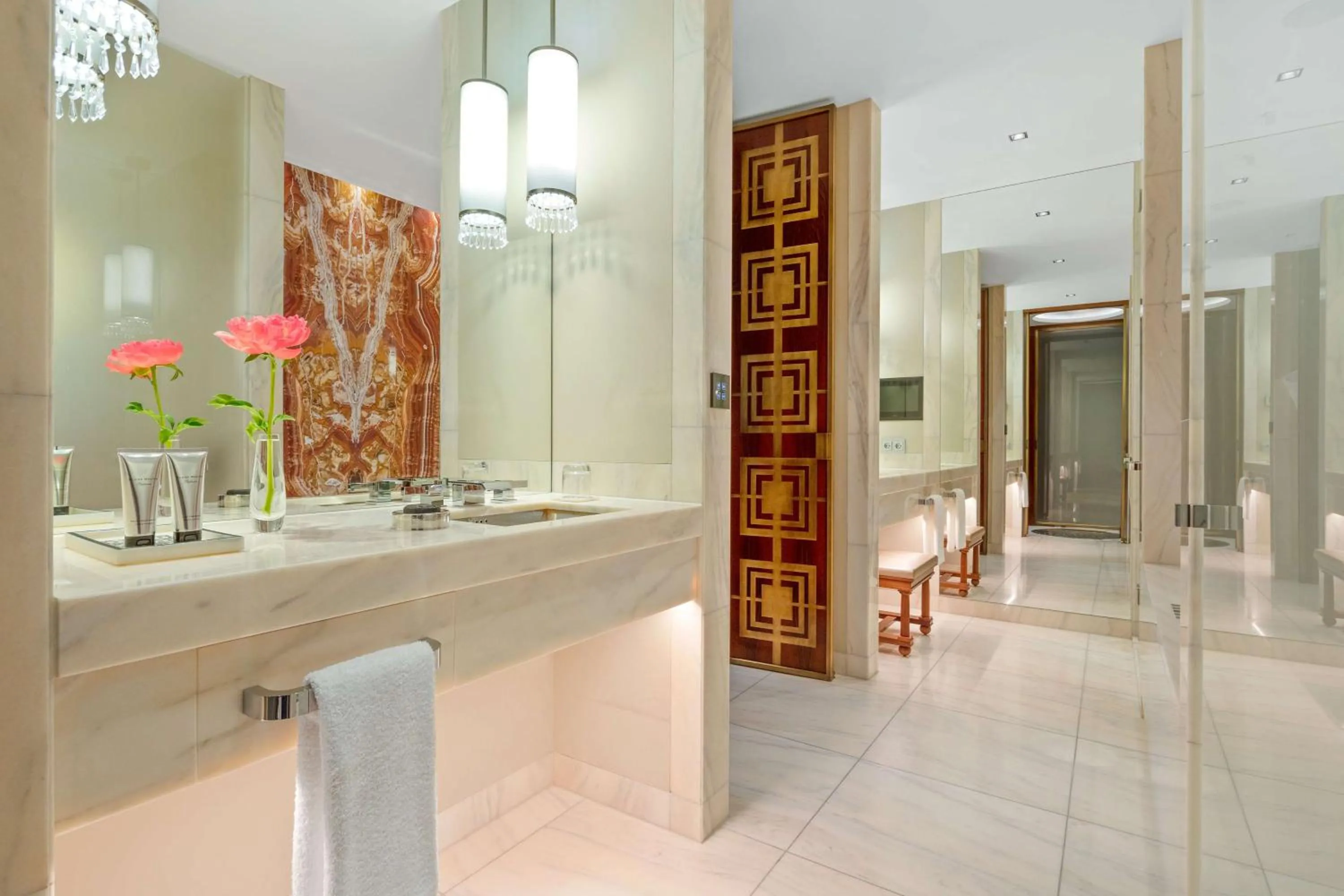 Bathroom in Park Hyatt Vienna