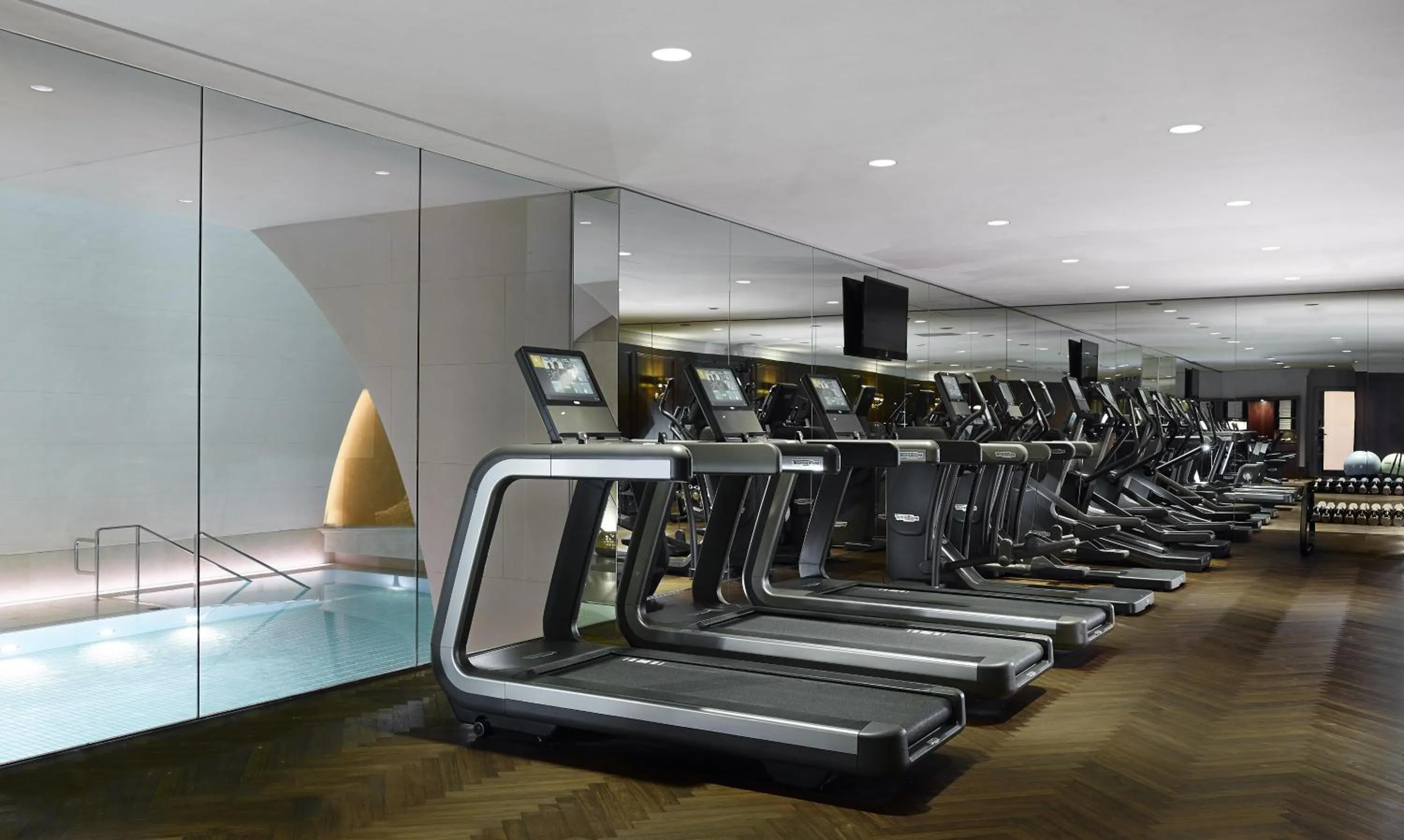 Fitness centre/facilities in Park Hyatt Vienna