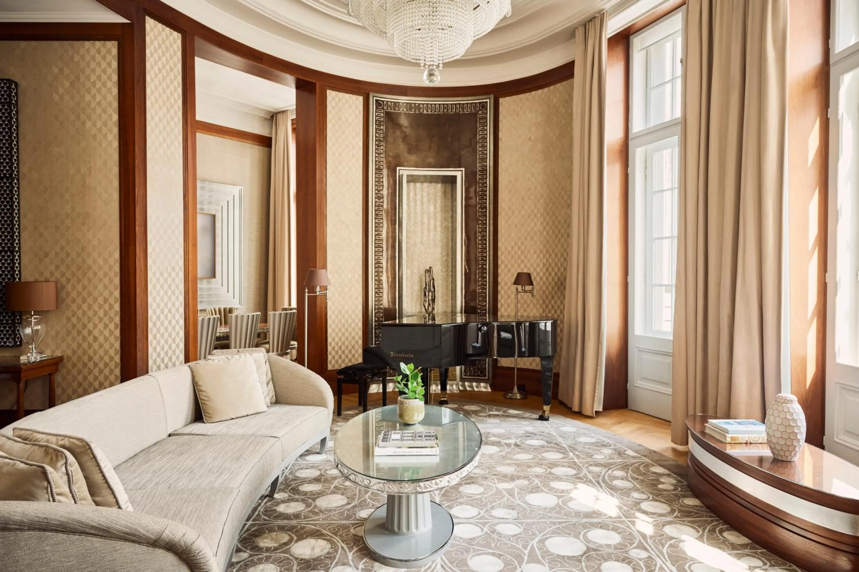 Living room in Park Hyatt Vienna