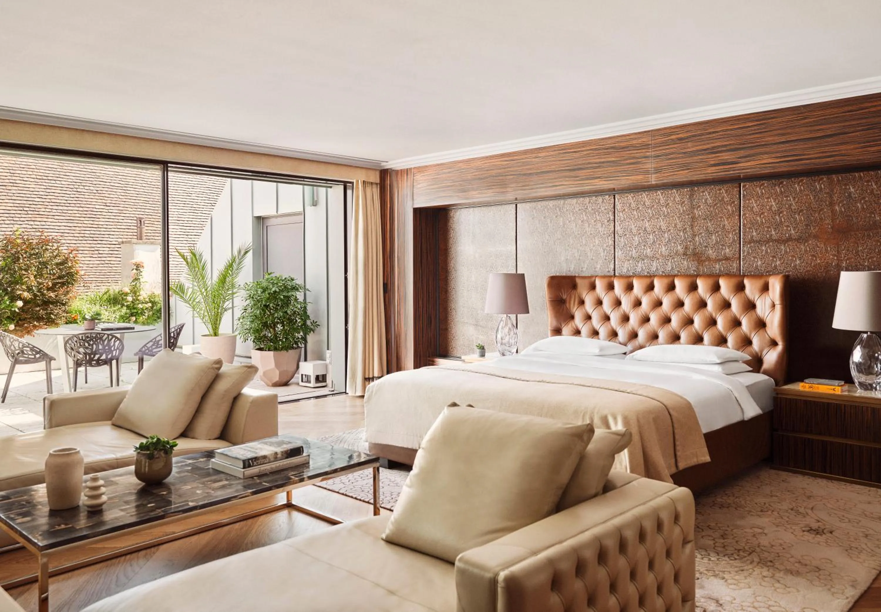 Balcony/Terrace, Bed in Park Hyatt Vienna