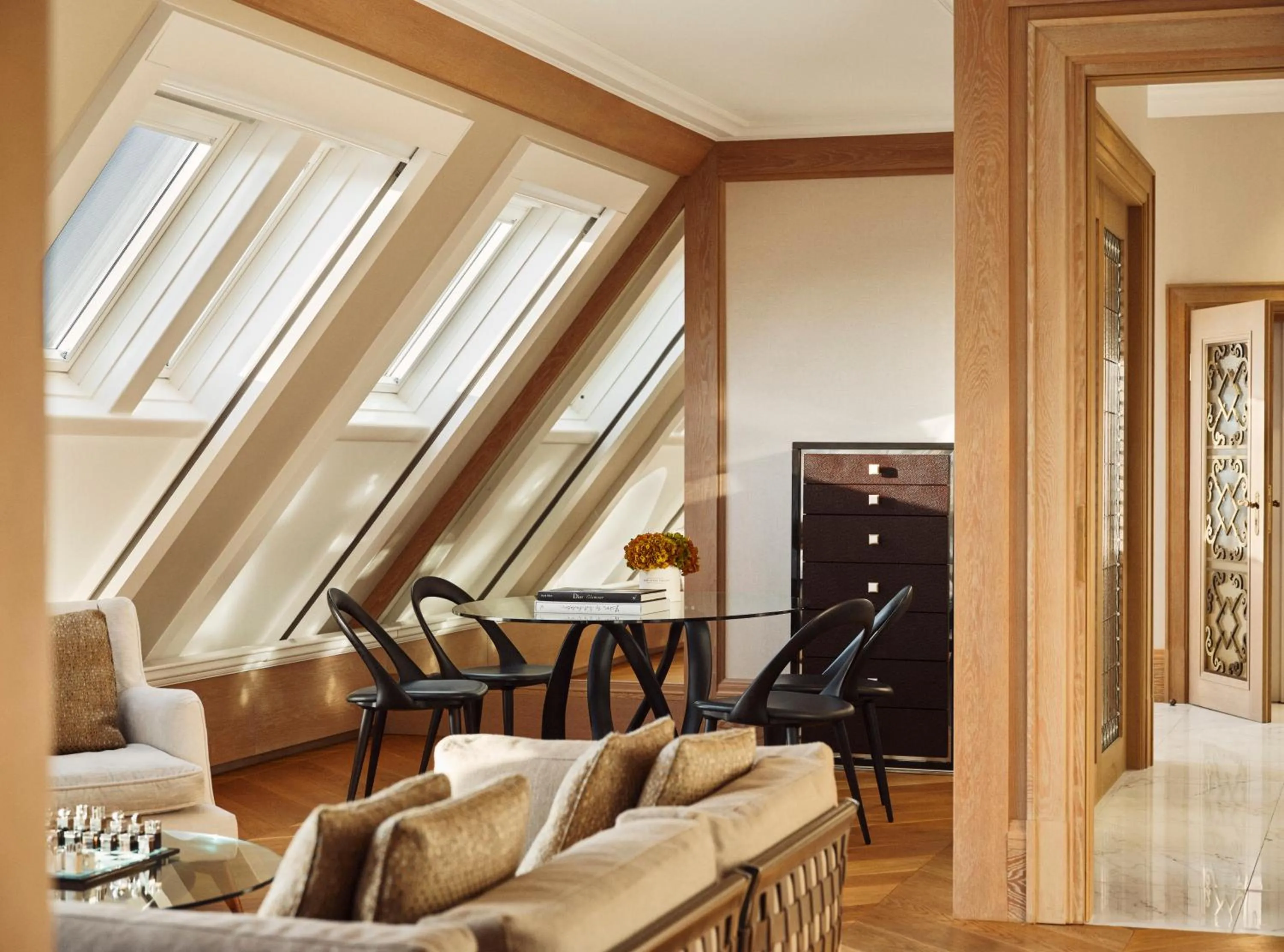 Seating area in Park Hyatt Vienna