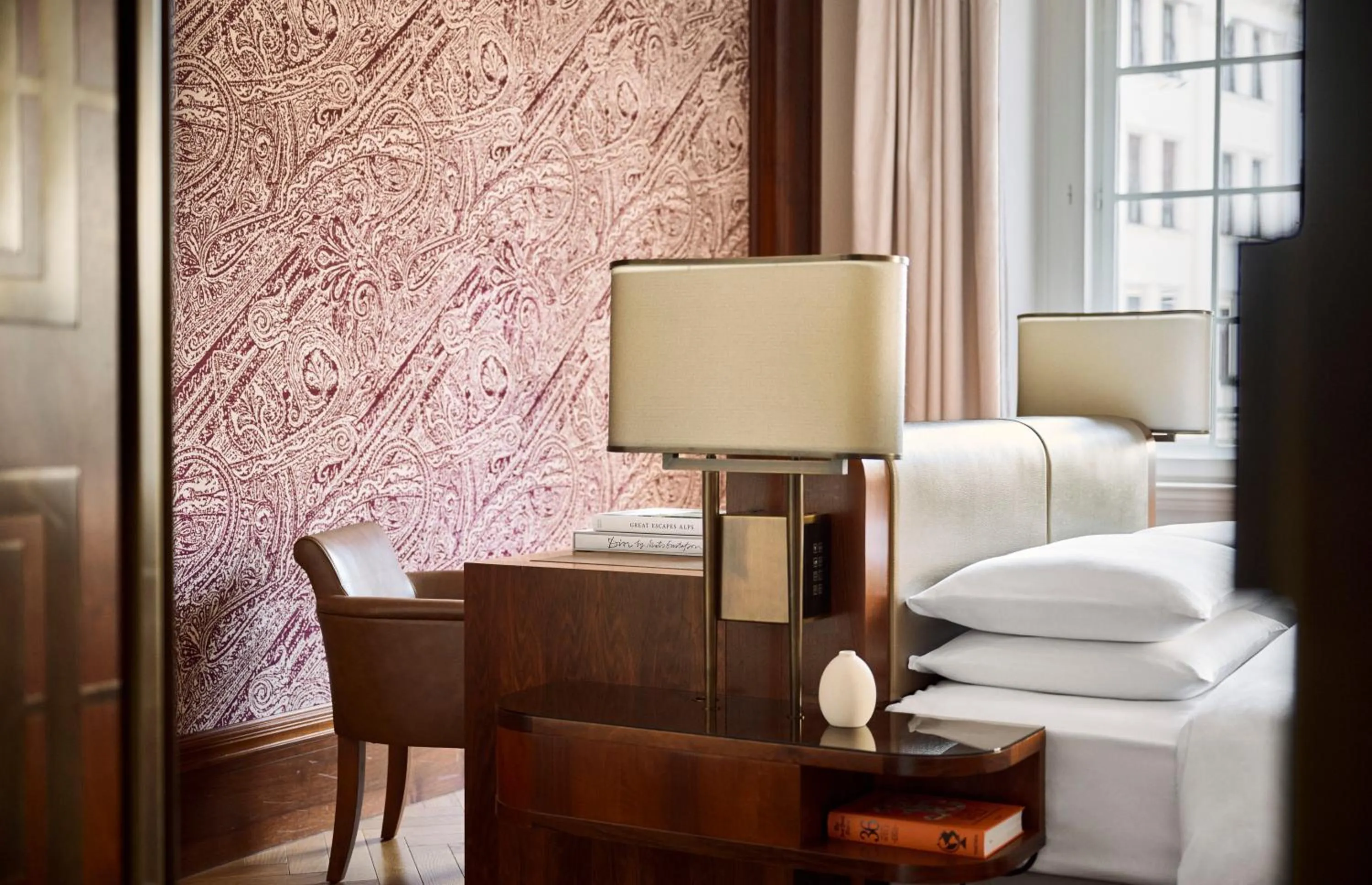 Bed in Park Hyatt Vienna