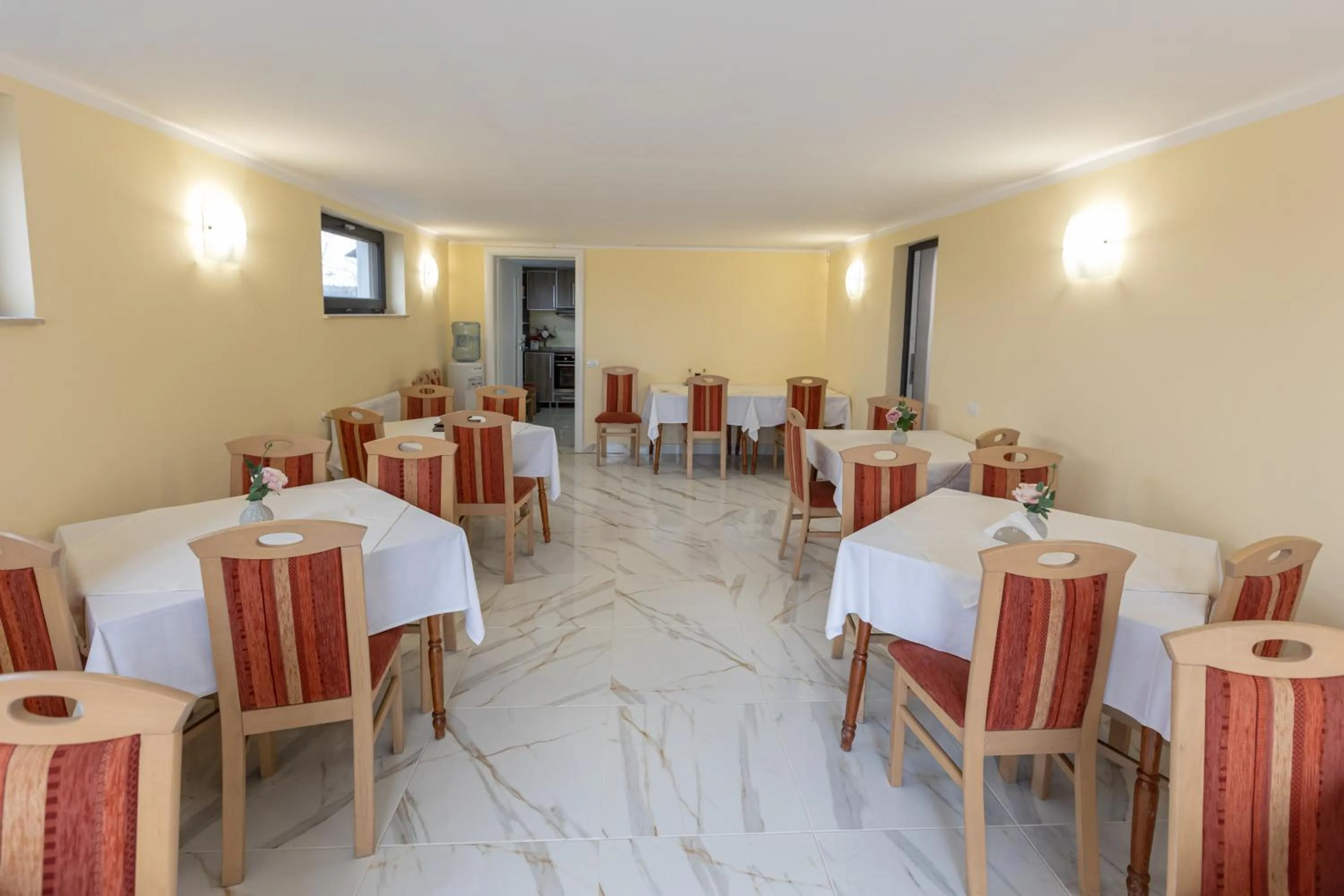 Dining area in Villa Class