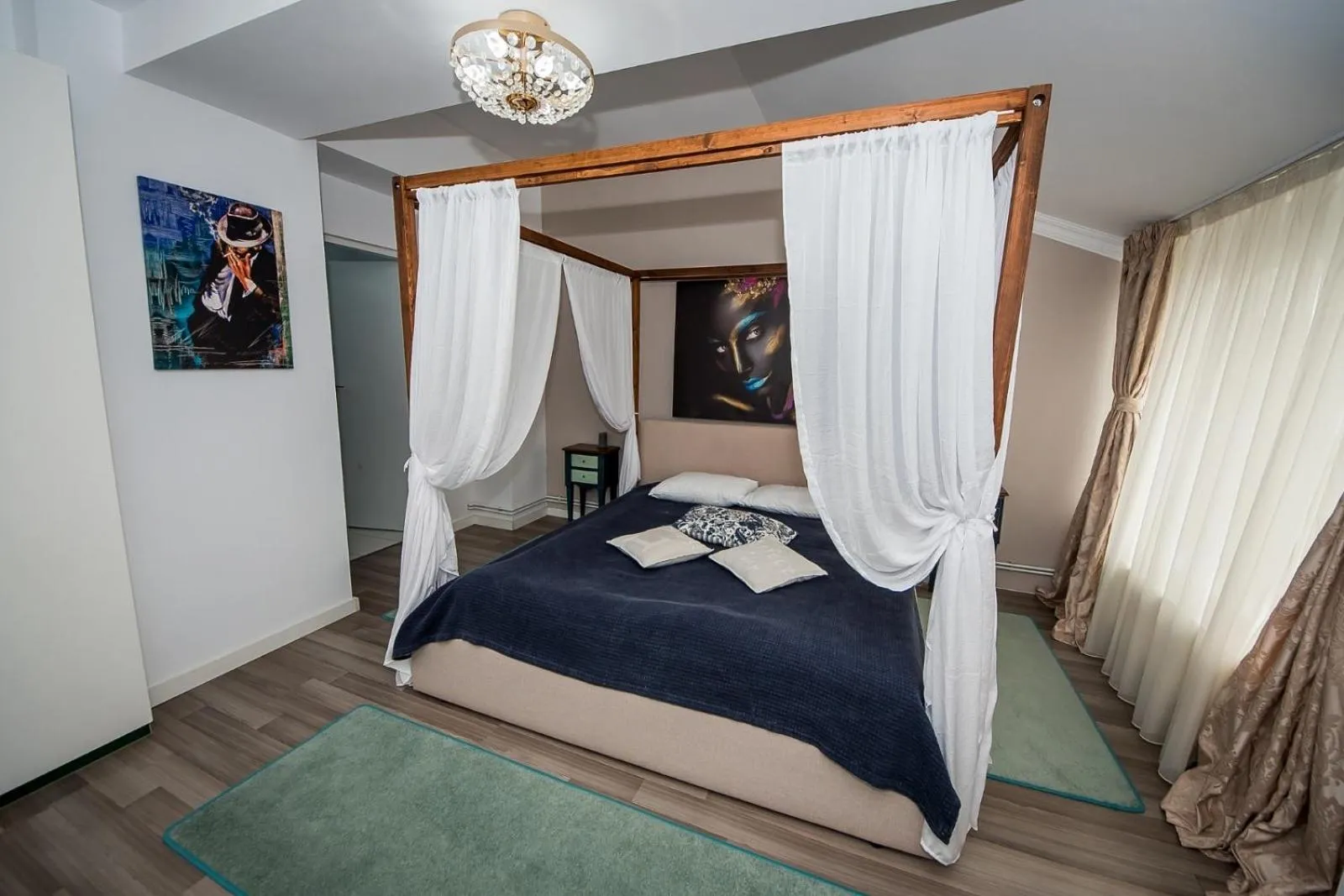 Bedroom, Bed in Hotel Jolie Apartments