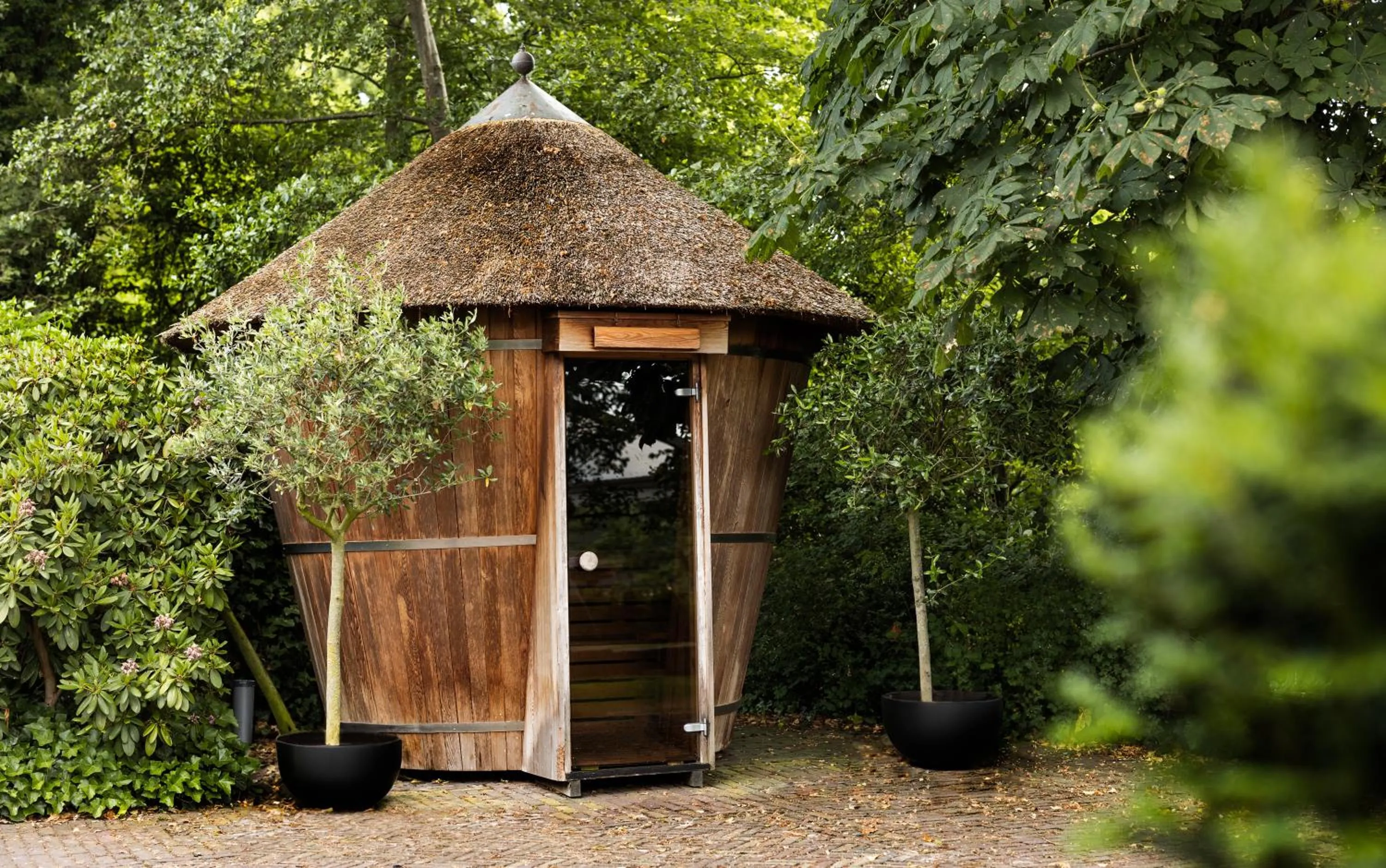 Sauna in Landhuishotel De Bloemenbeek