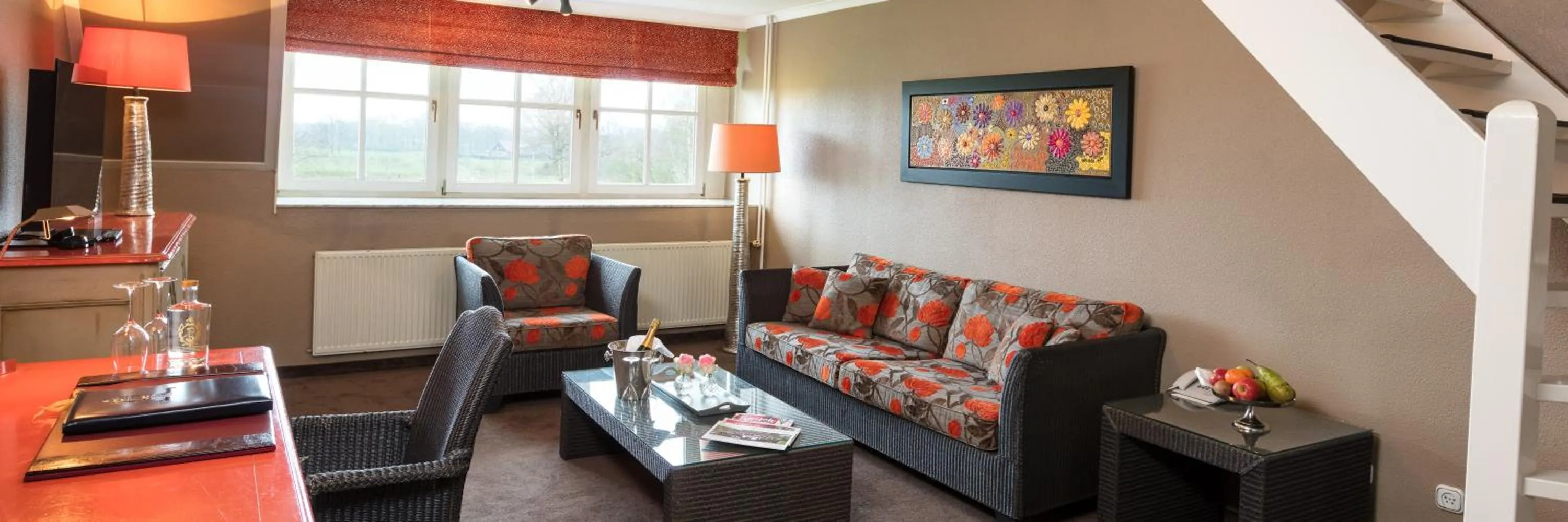 Living room in Landhuishotel De Bloemenbeek