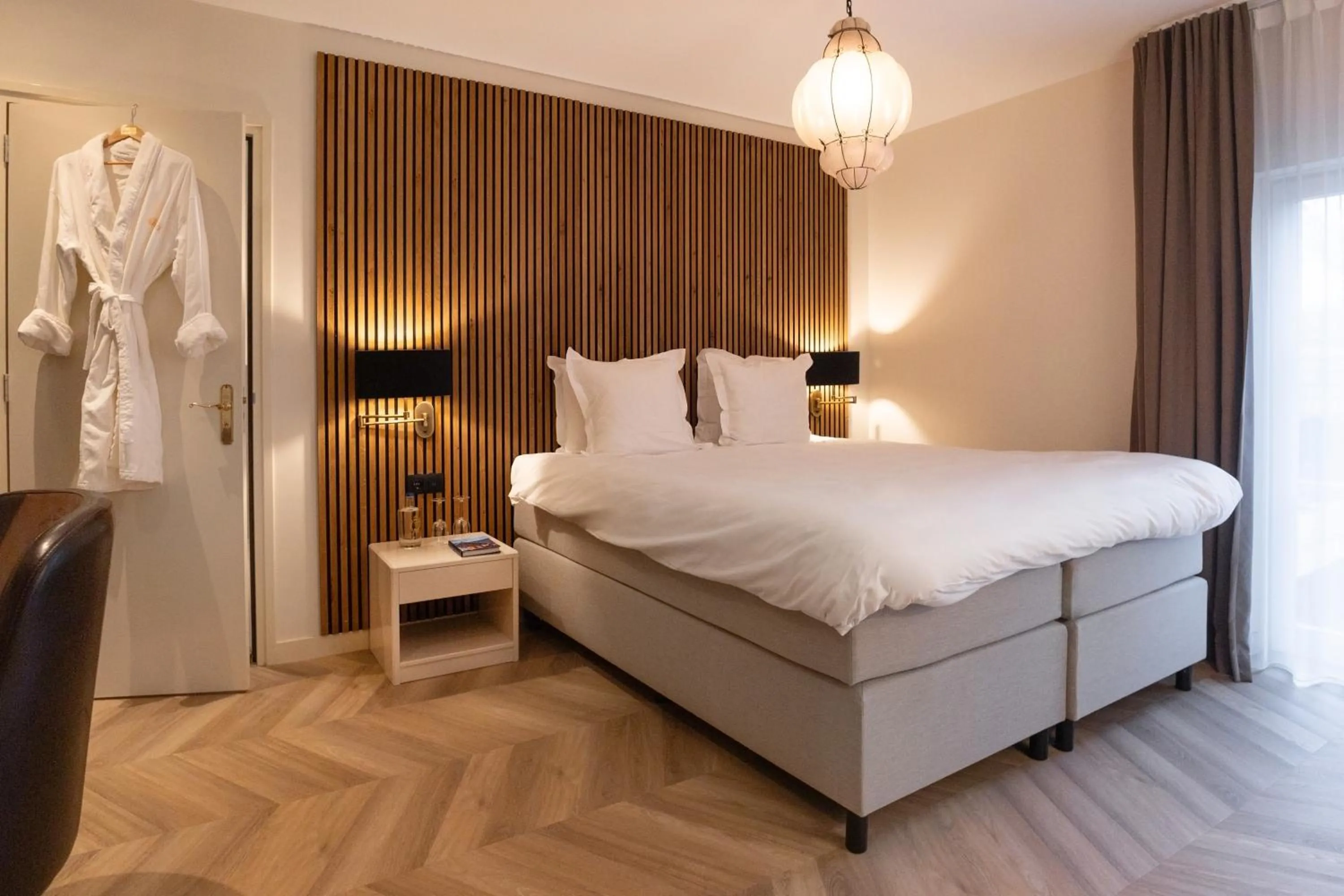 Bed in Landhuishotel De Bloemenbeek