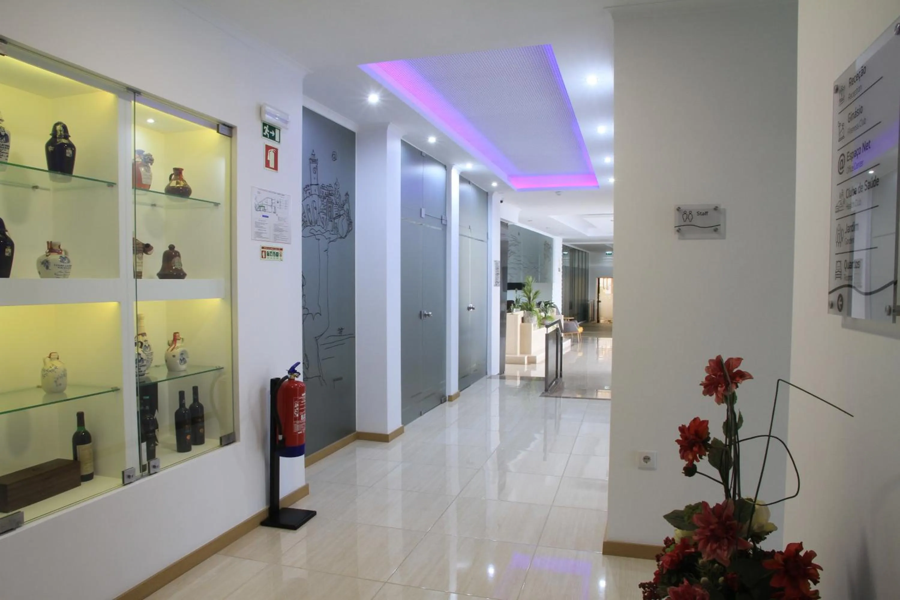 Lobby or reception in Hotel Santa Clara