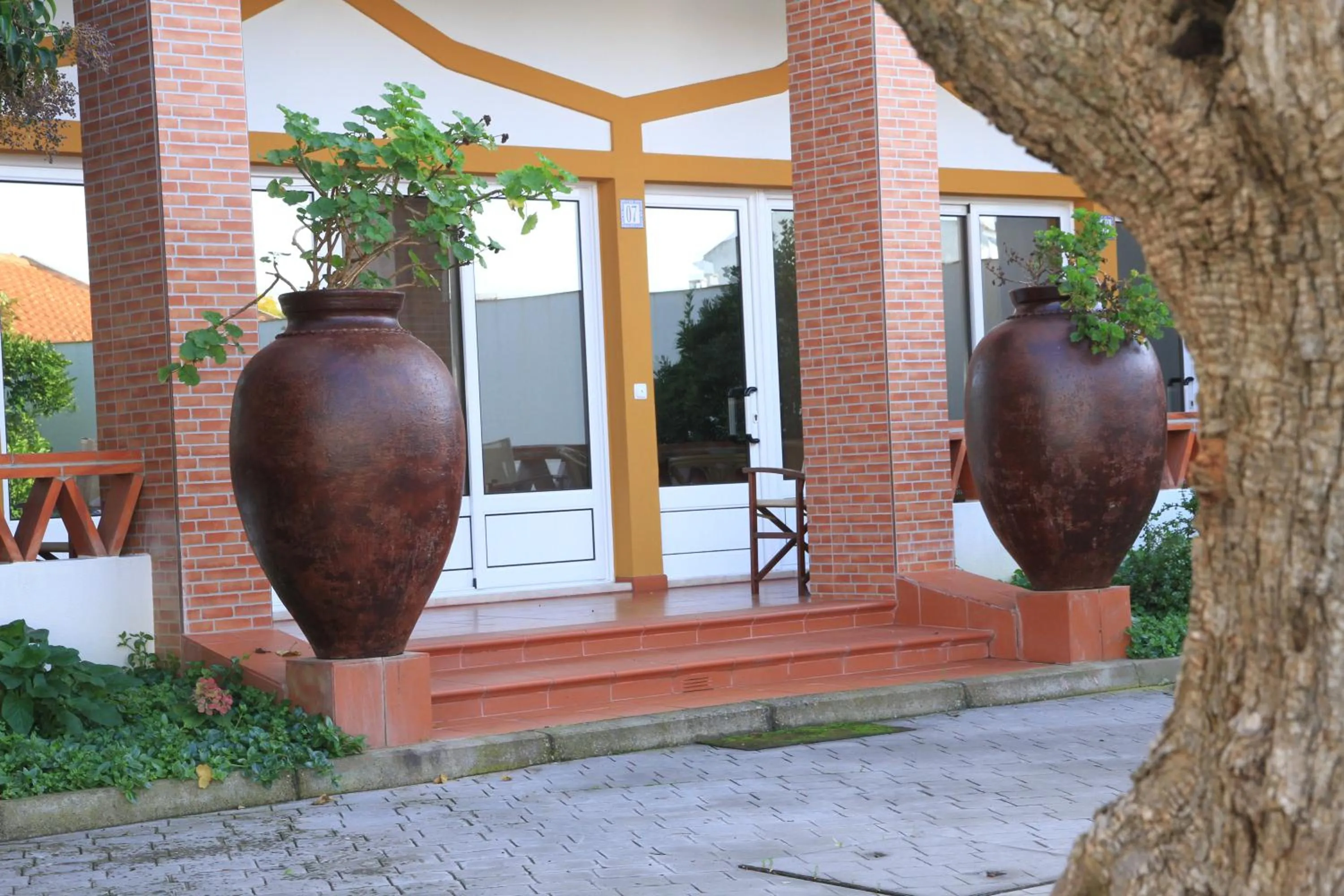 Garden in Hotel Santa Clara