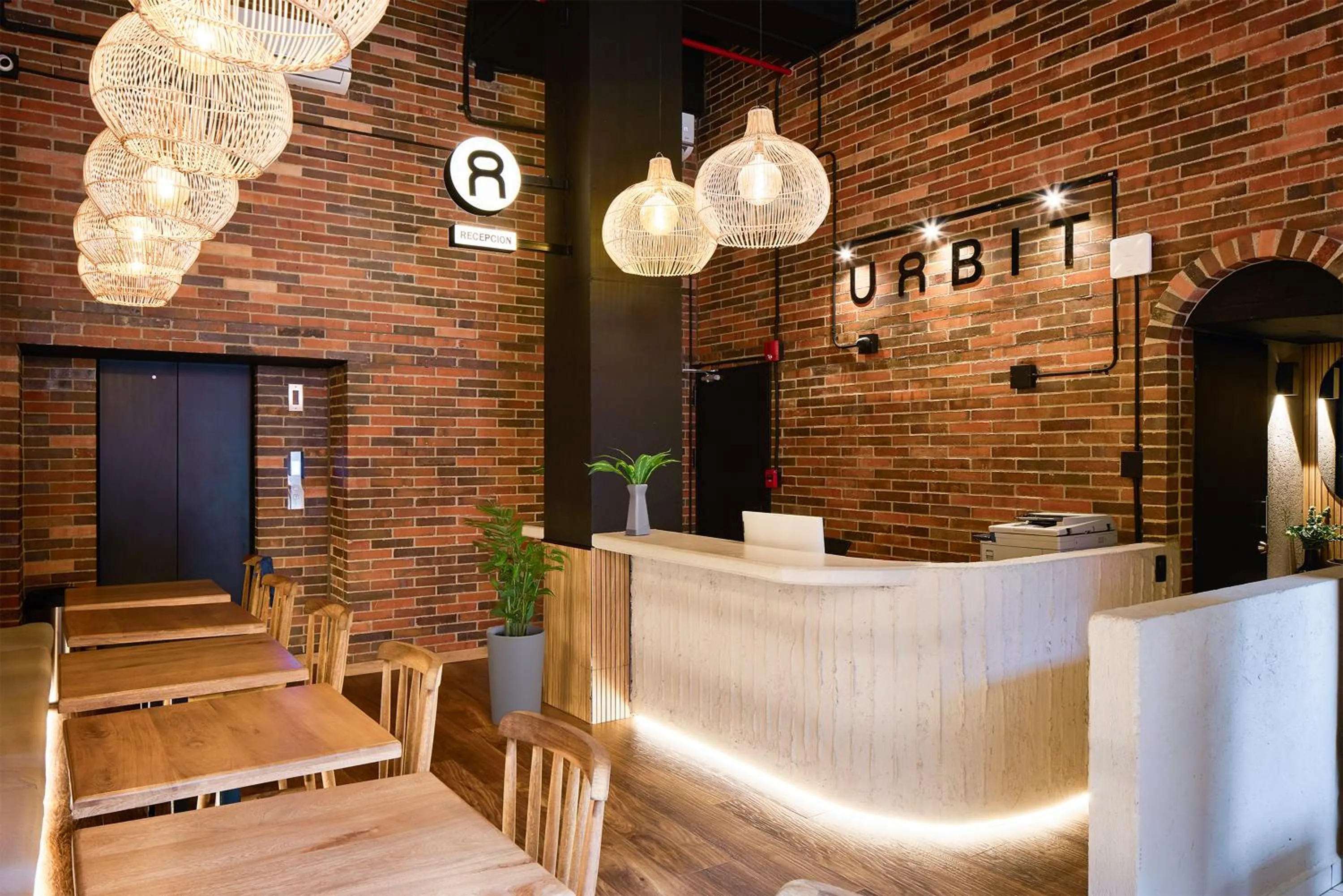 Lobby or reception in Urbit Social Lofts