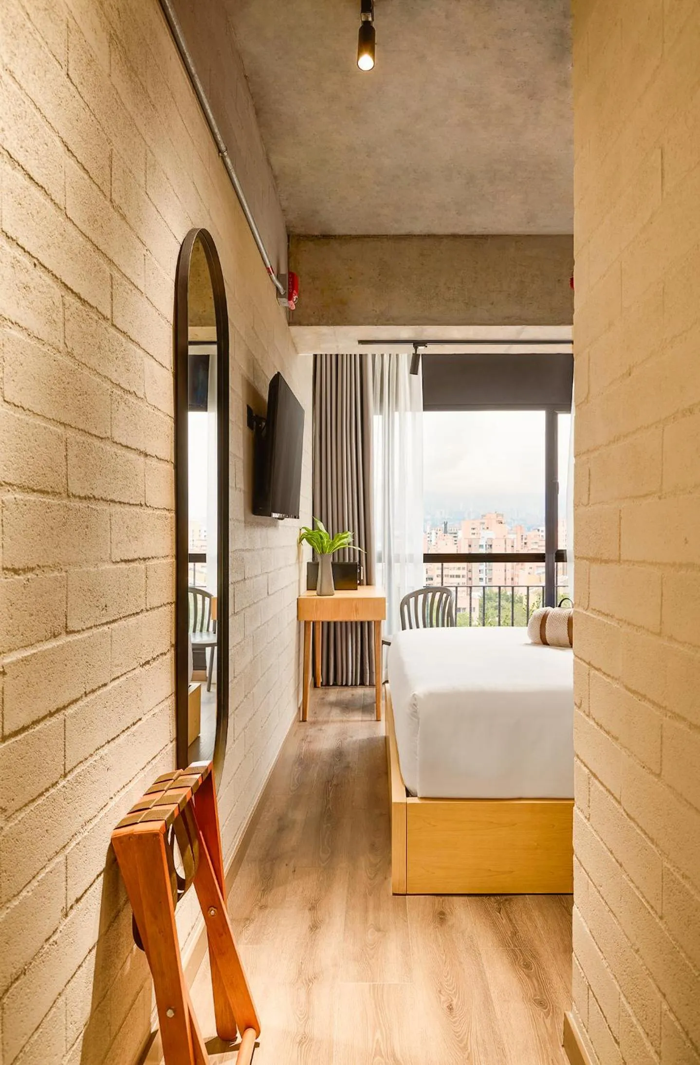 Bed in Urbit Social Lofts