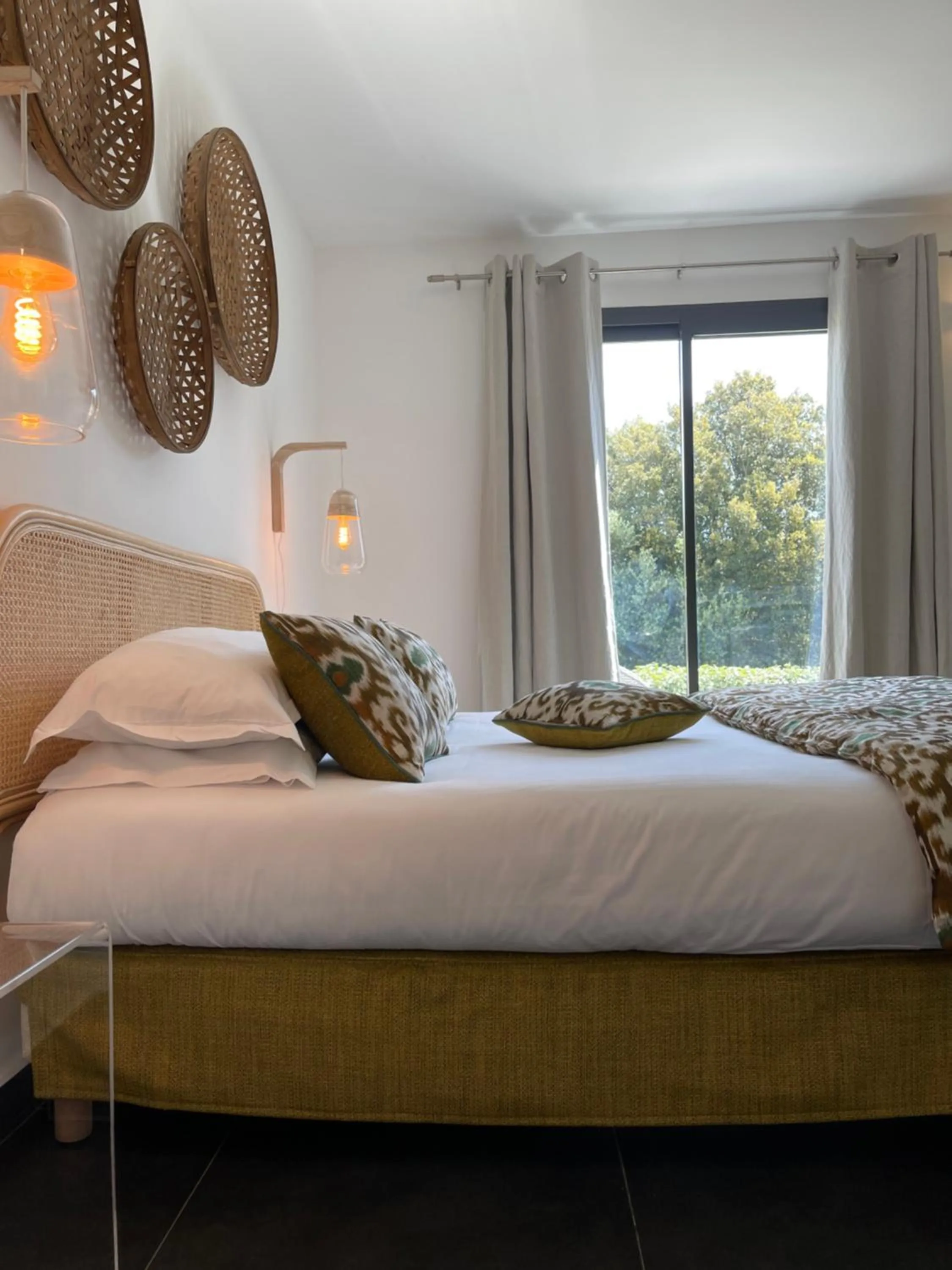 View (from property/room), Bed in l'Albitru