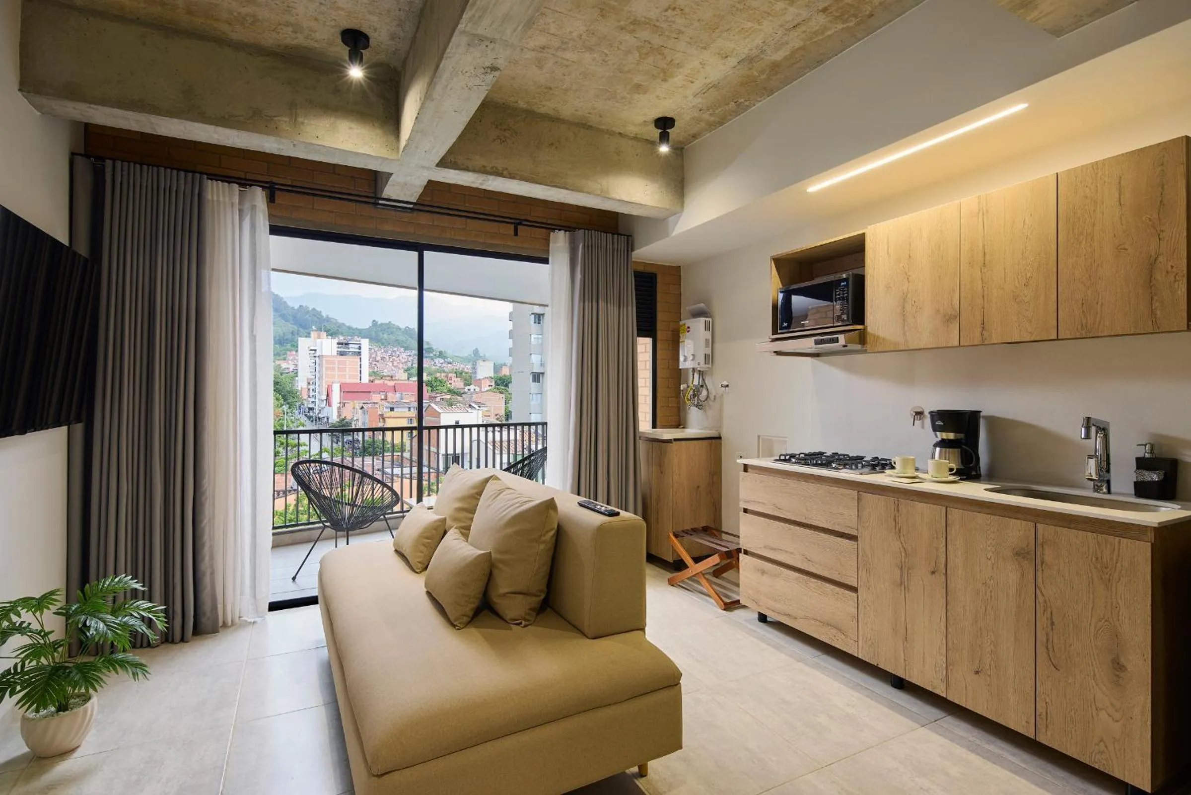 Living room in 30 Living Suites