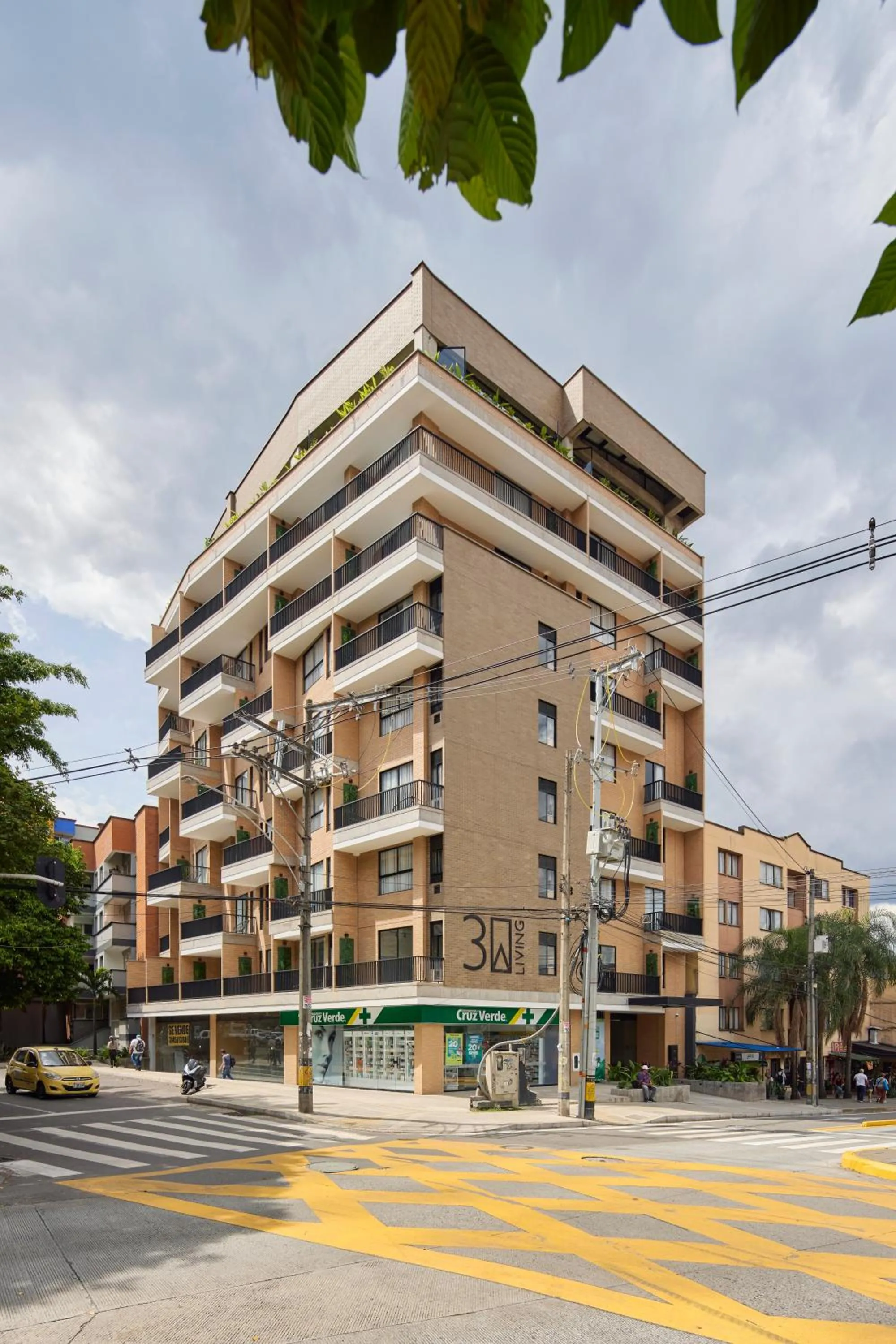 Facade/entrance in 30 Living Suites