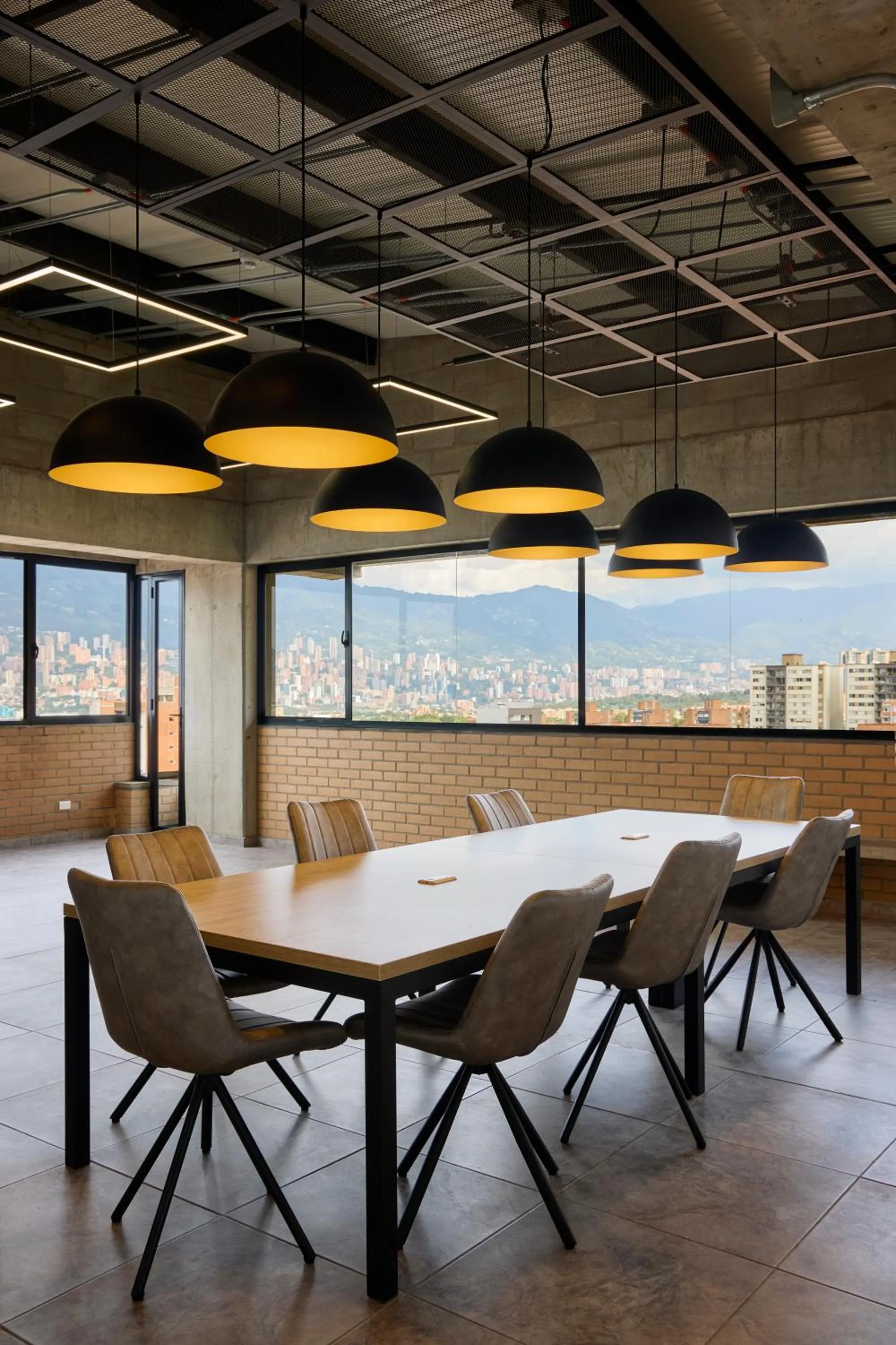 Seating area in 30 Living Suites