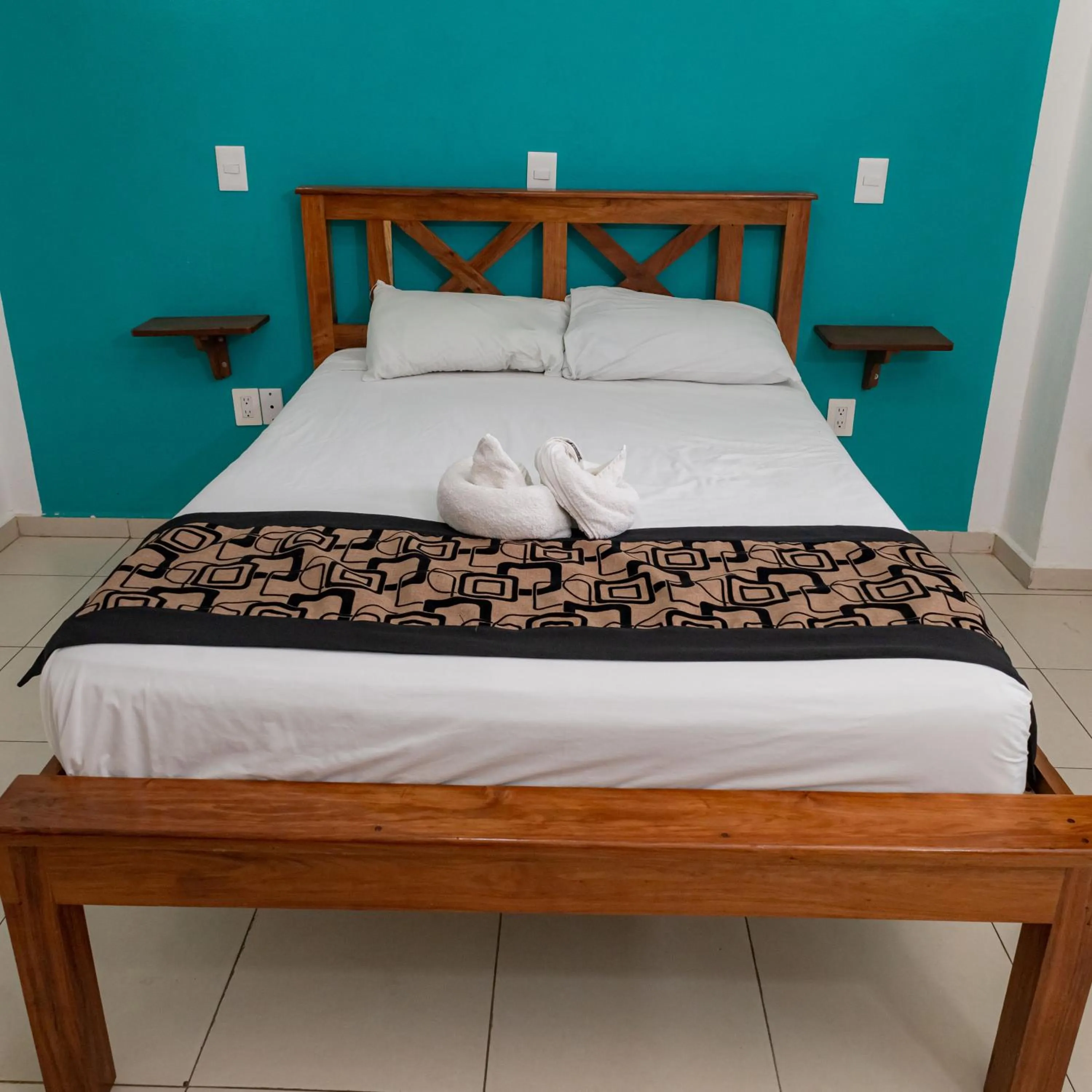 Bed in Hotel Las Palmas en Laurel