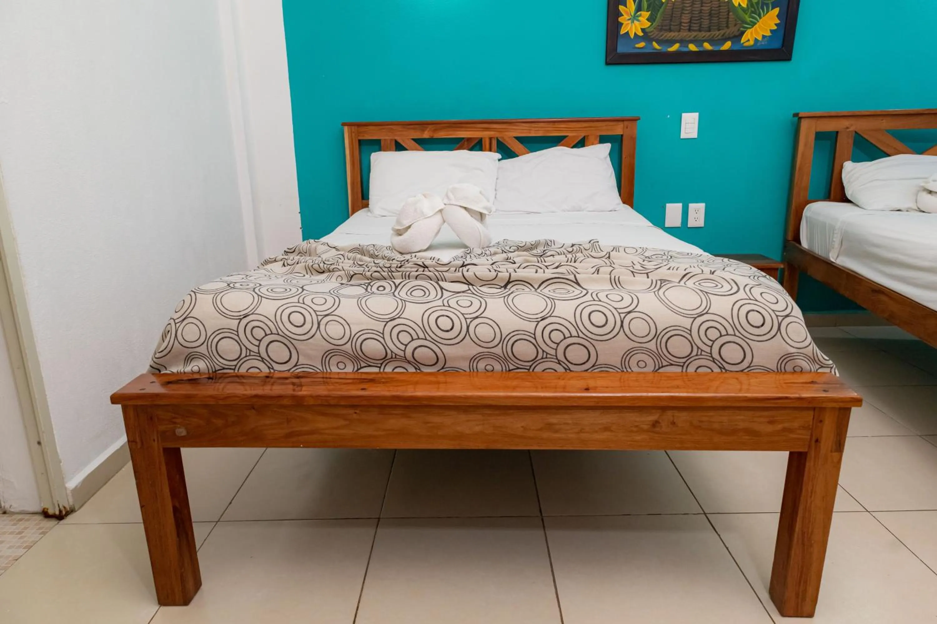 Bed in Hotel Las Palmas en Laurel