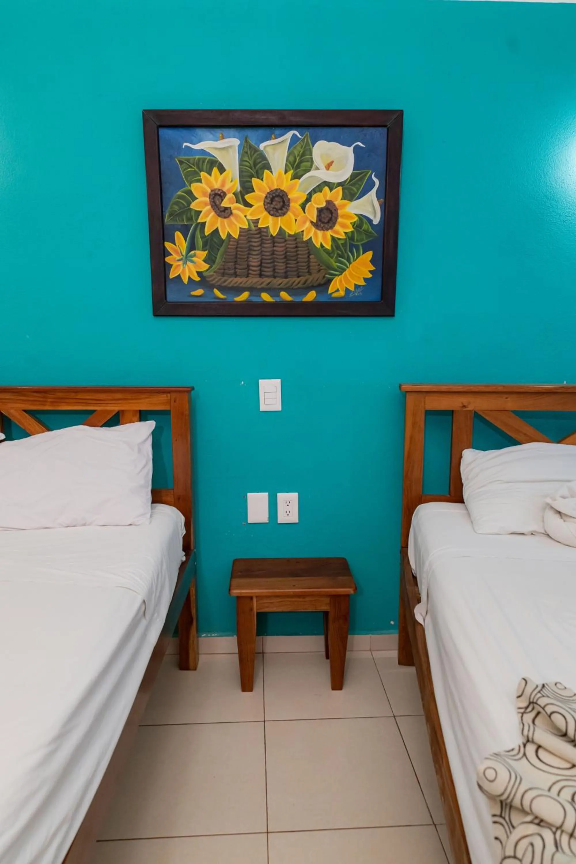 Bed in Hotel Las Palmas en Laurel