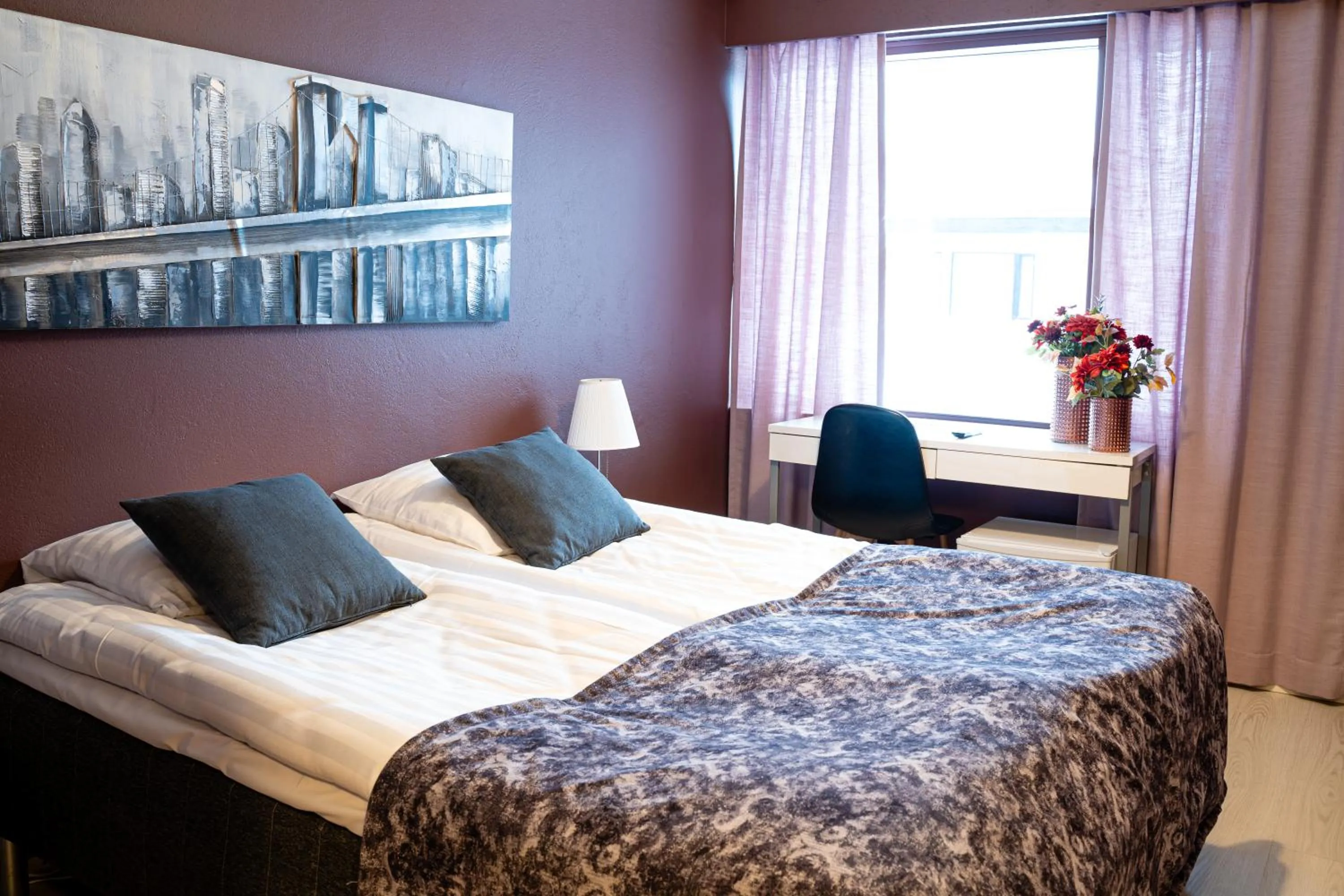 Bed in Hotel Pohjankievari