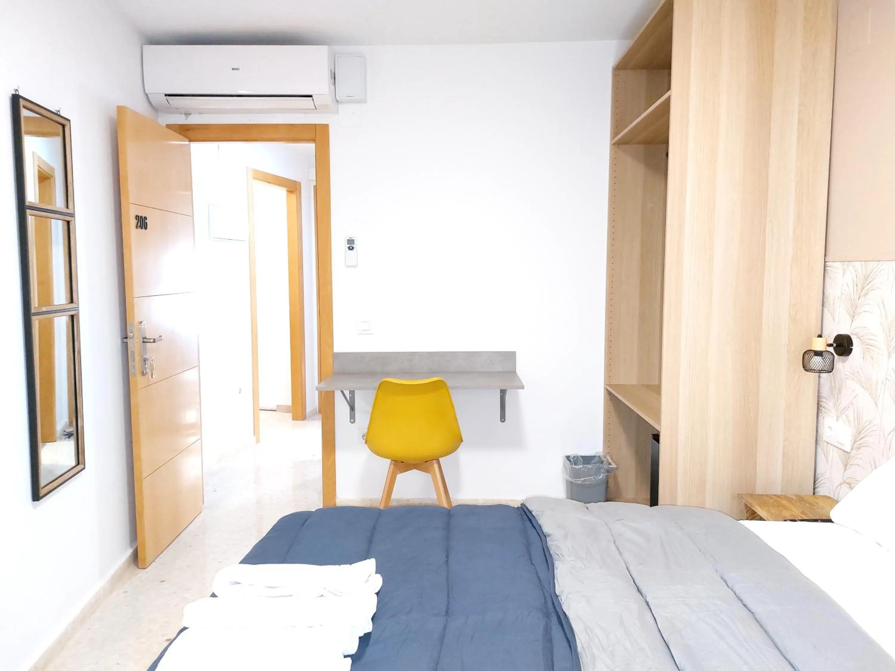 Bed in Habitaciones Barra89