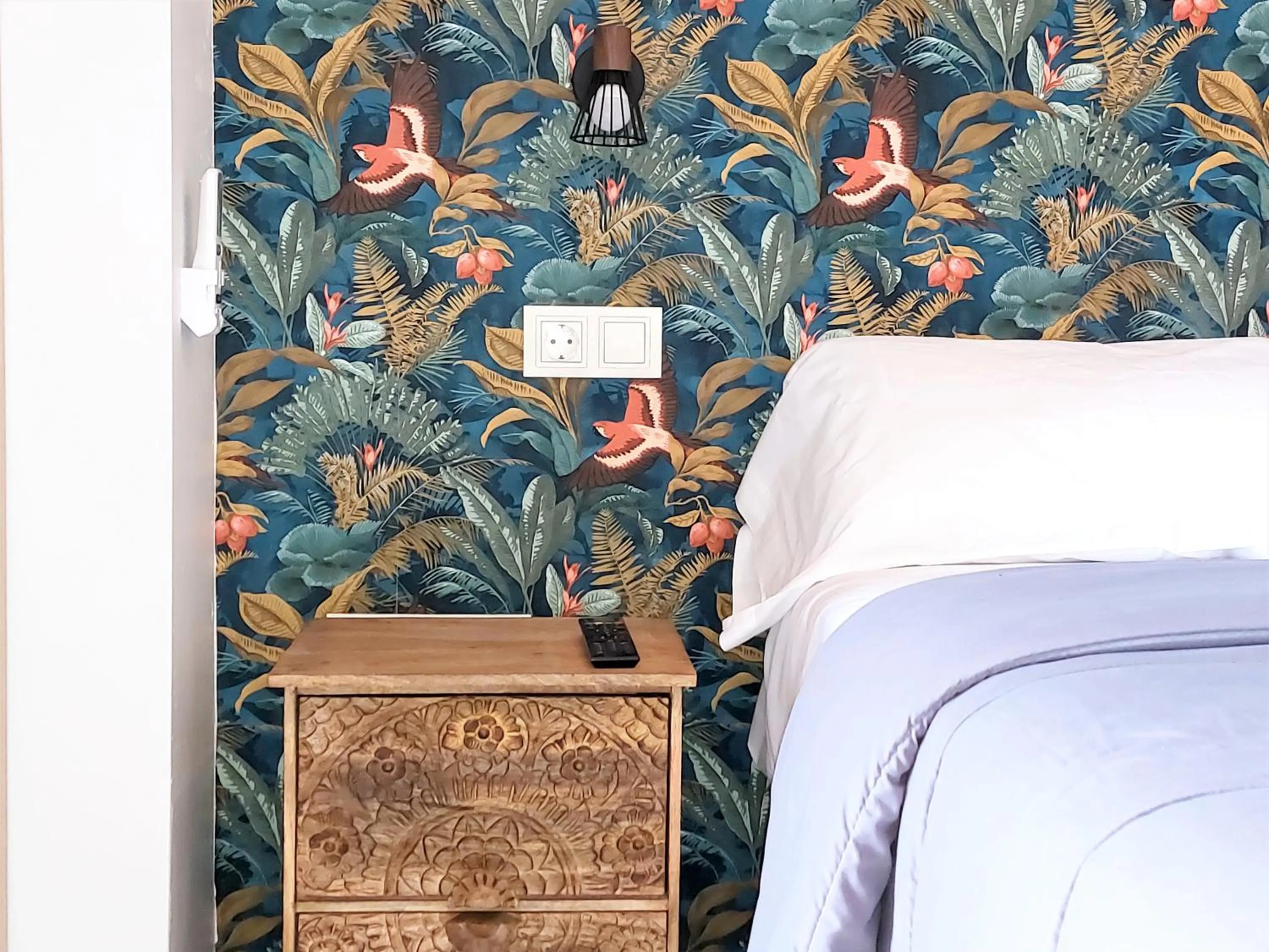 Bedroom, Bed in Habitaciones Barra89