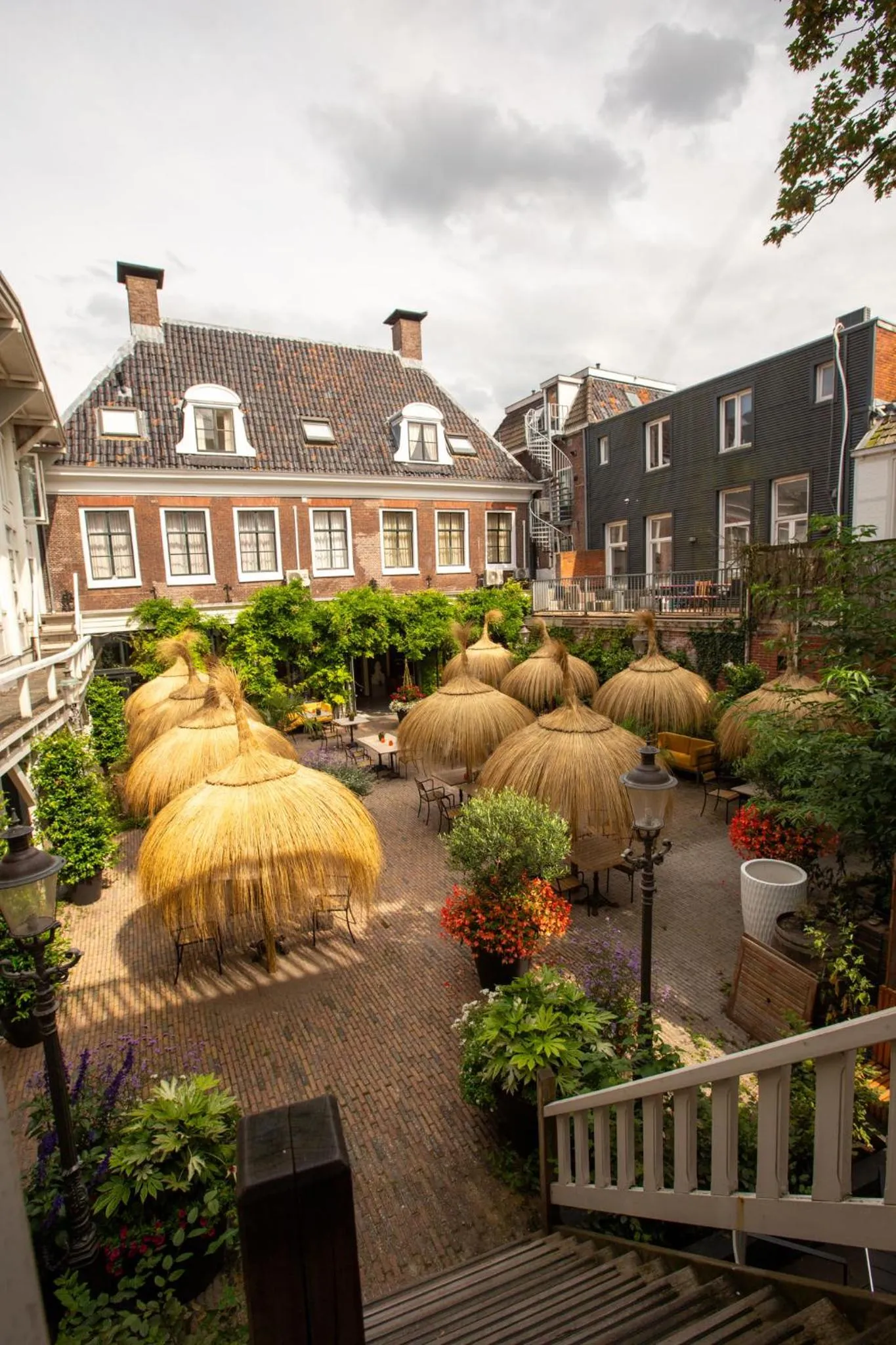 Garden in Hotel Schimmelpenninck Huys