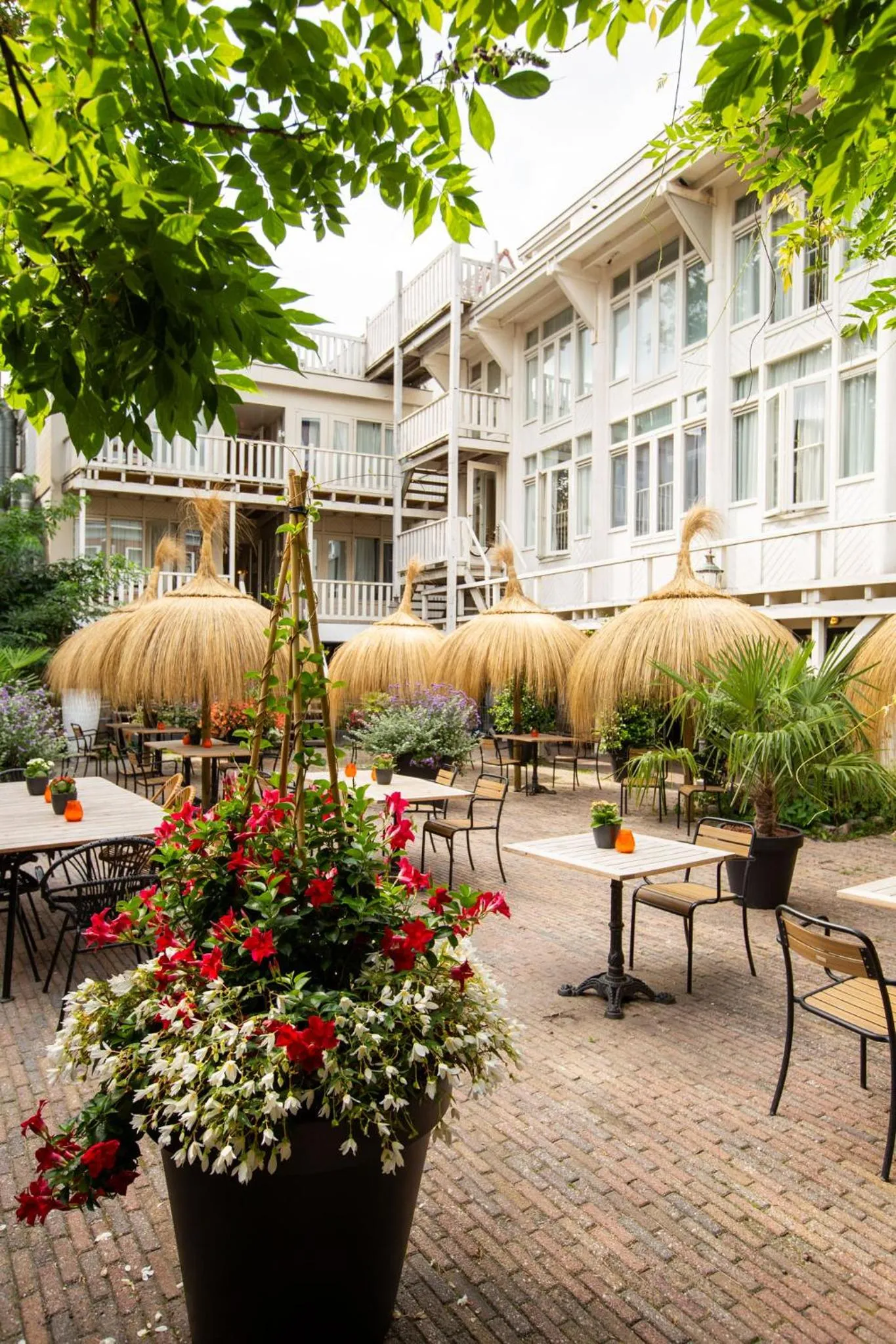 Garden in Hotel Schimmelpenninck Huys