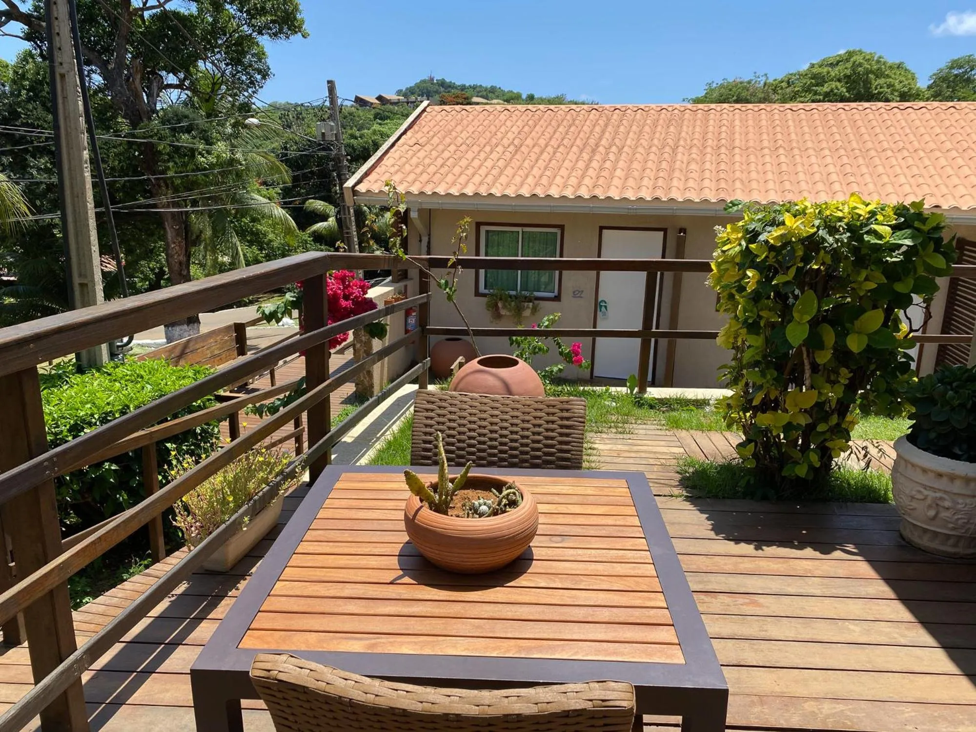 Patio in Pousada da Germana