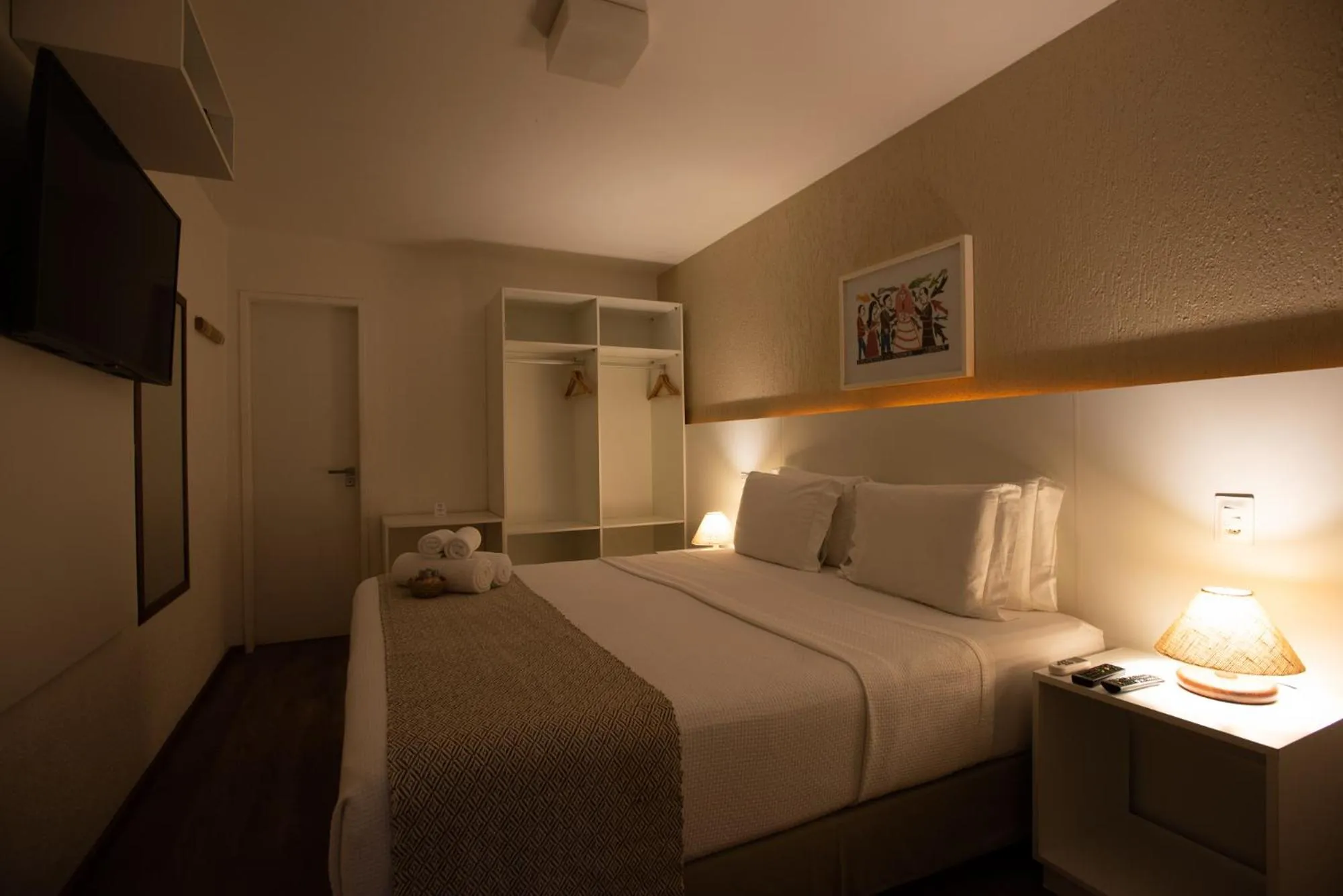 Bed in Pousada da Germana