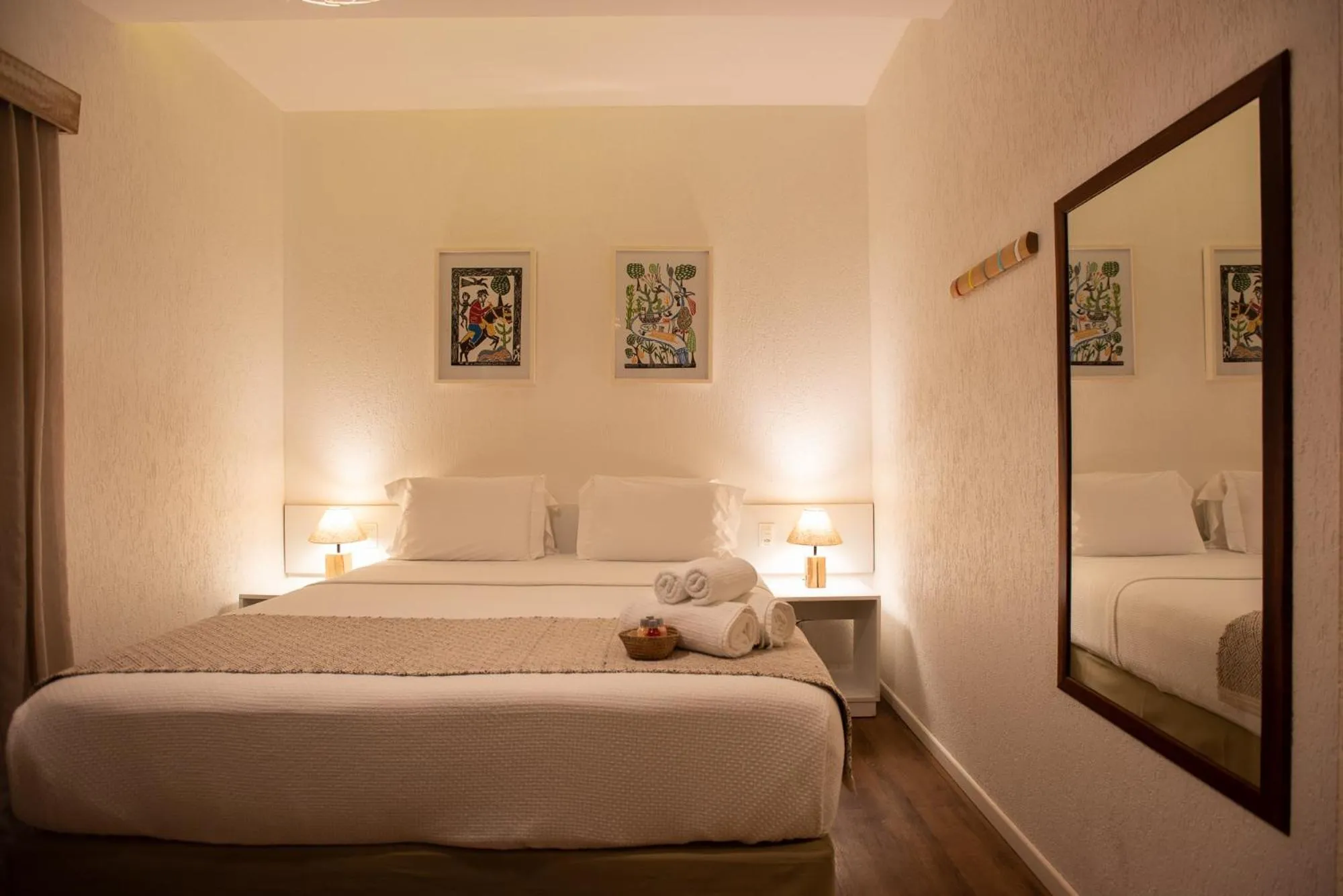 Bed in Pousada da Germana