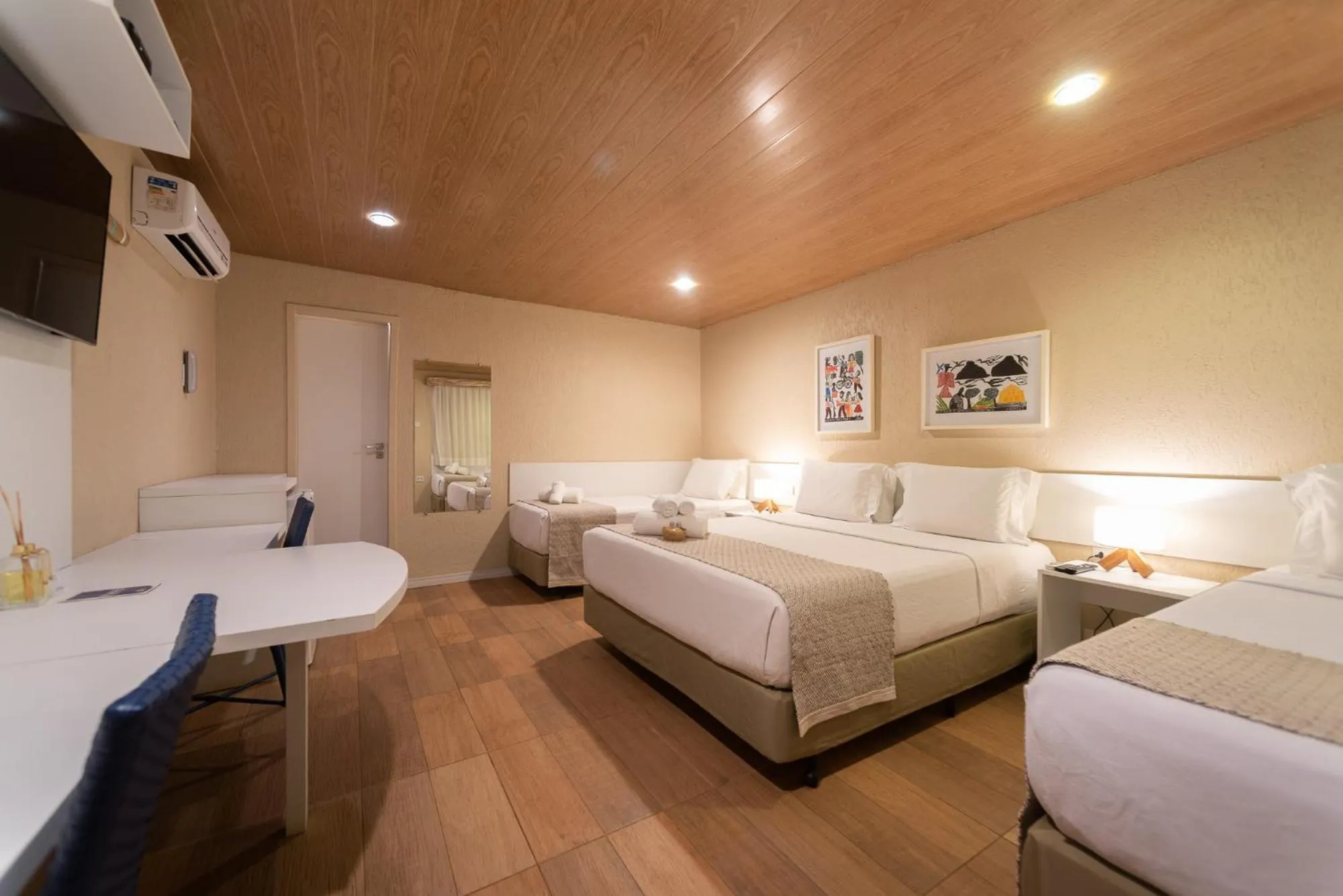 Bed in Pousada da Germana