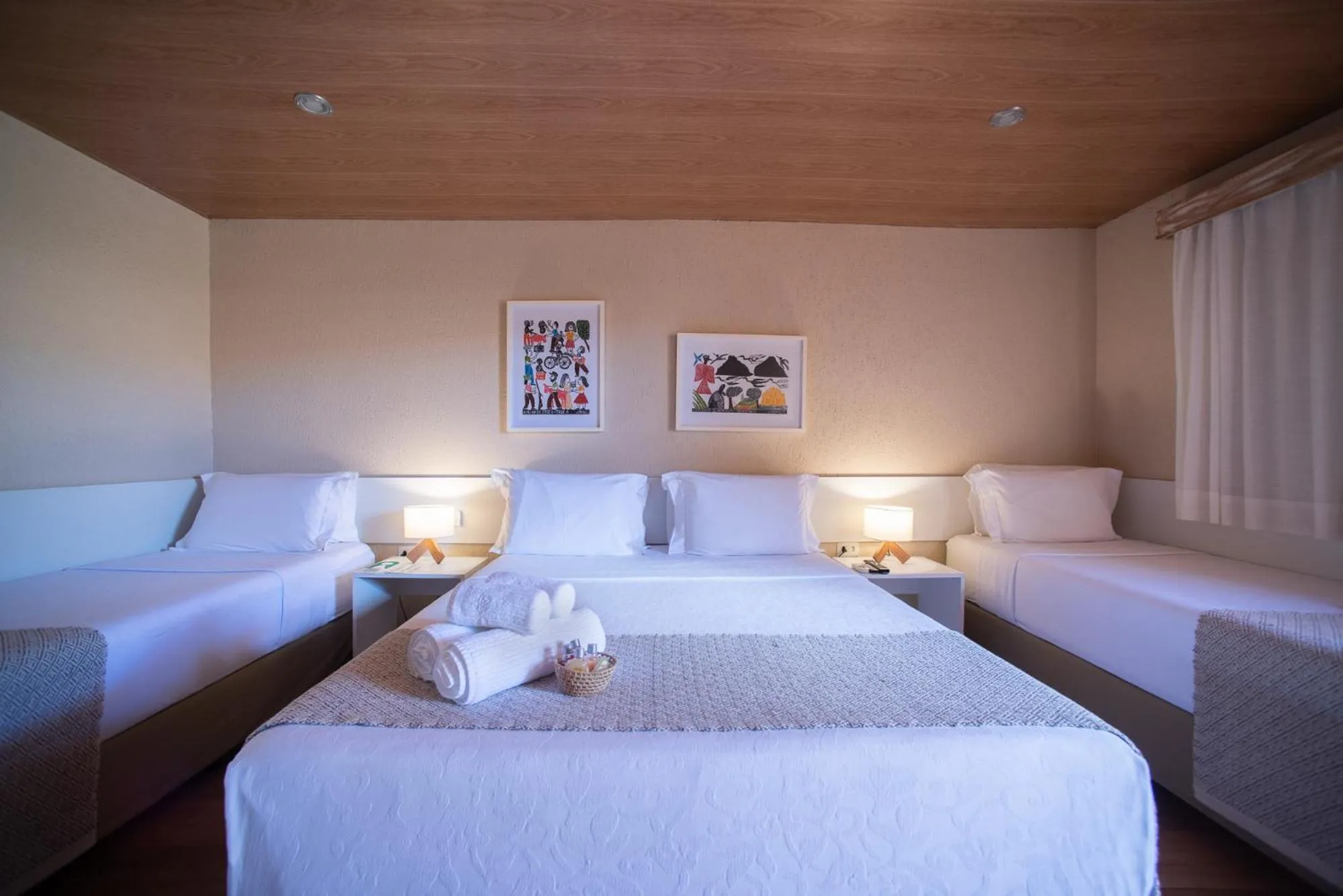 Bed in Pousada da Germana