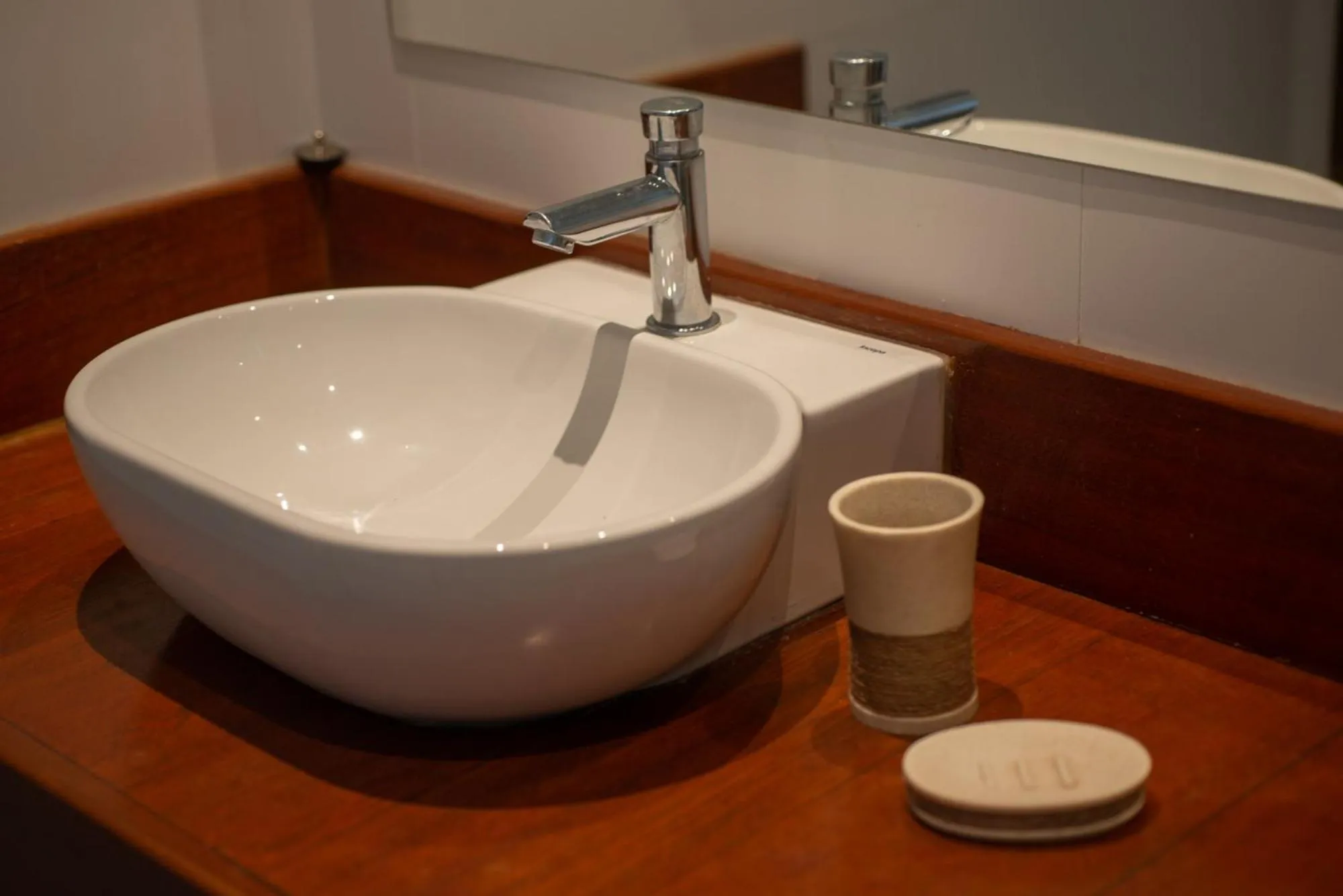 Bathroom in Pousada da Germana