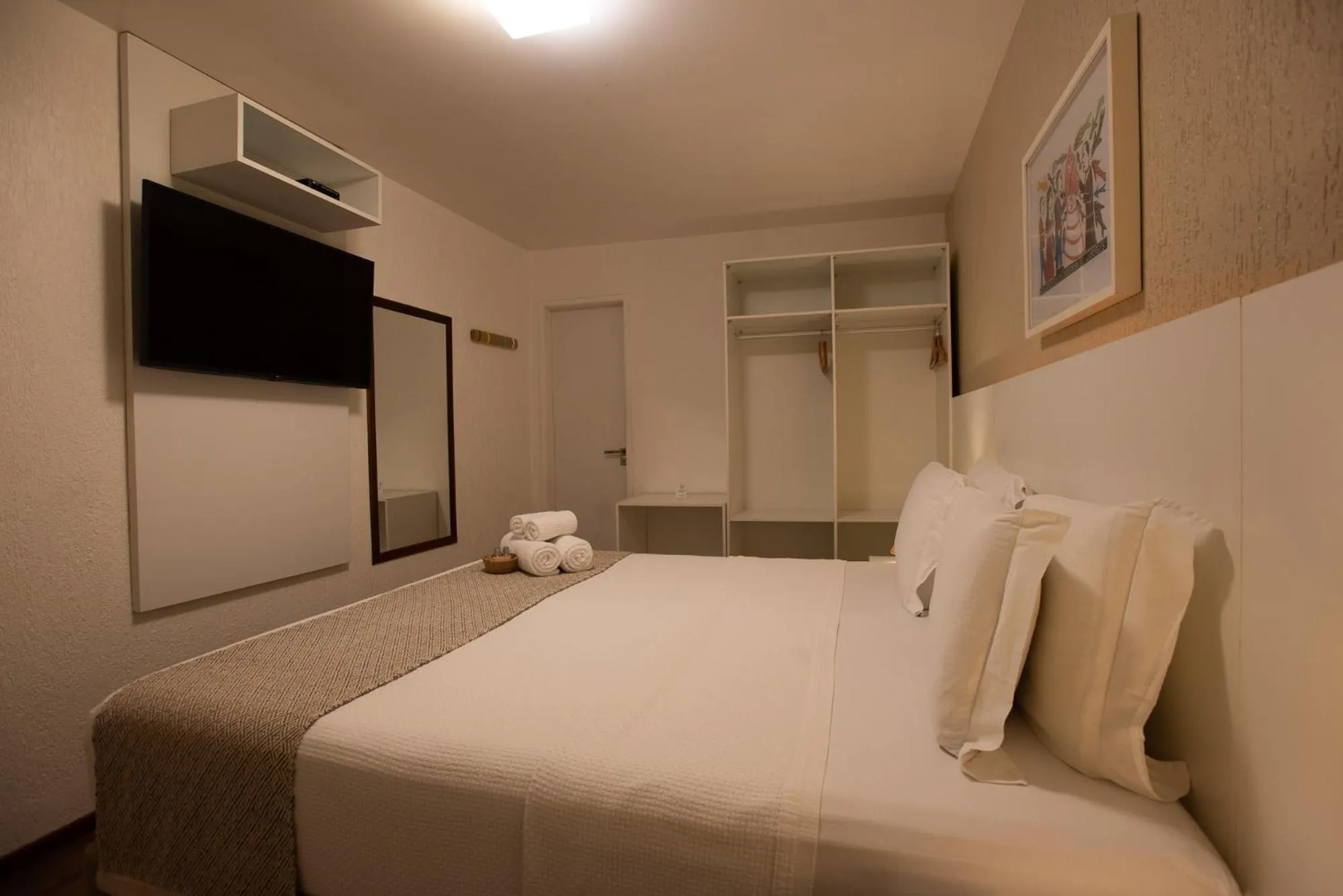 Bed in Pousada da Germana